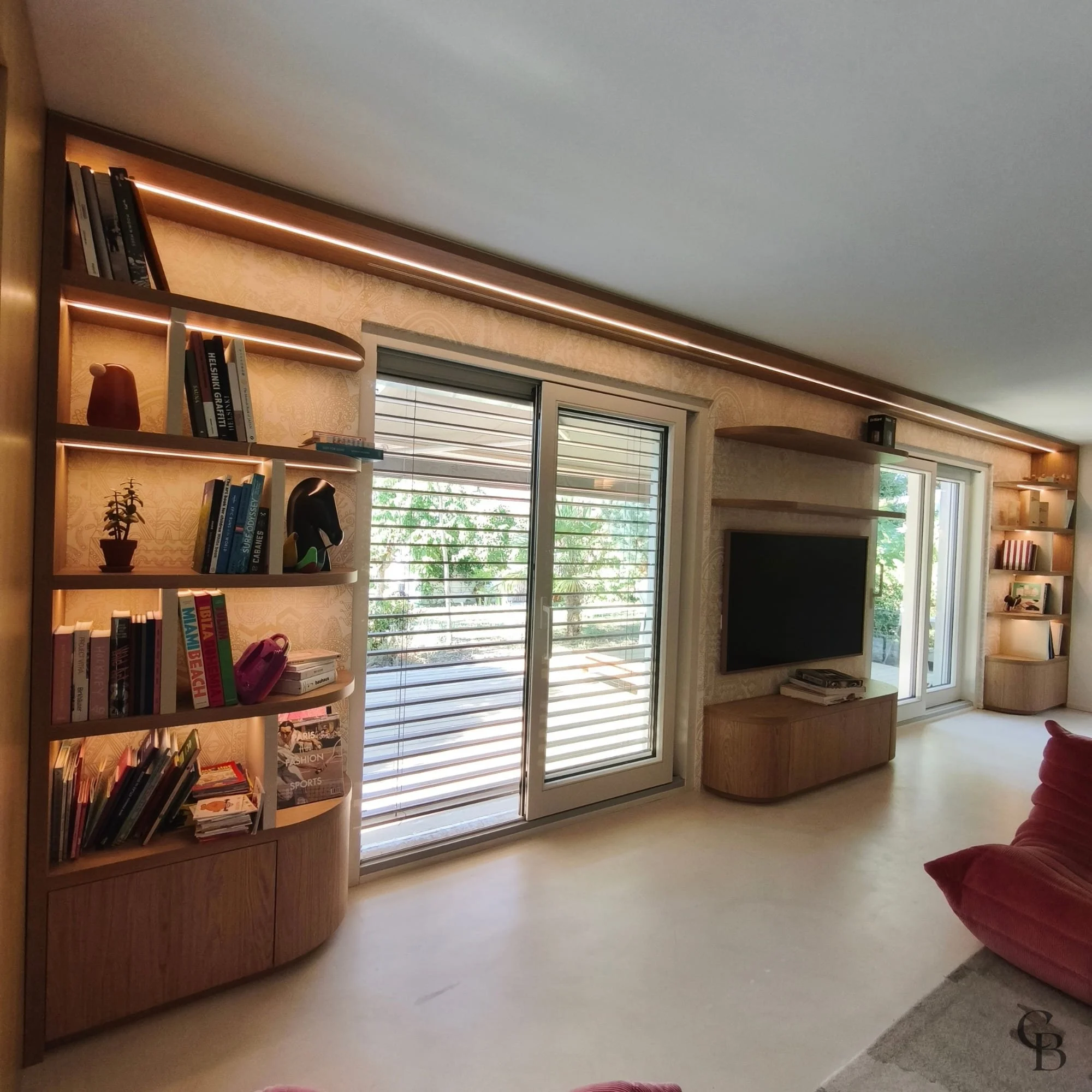 Réalisation d'un agencement intérieur complet sur mesure à Nyon