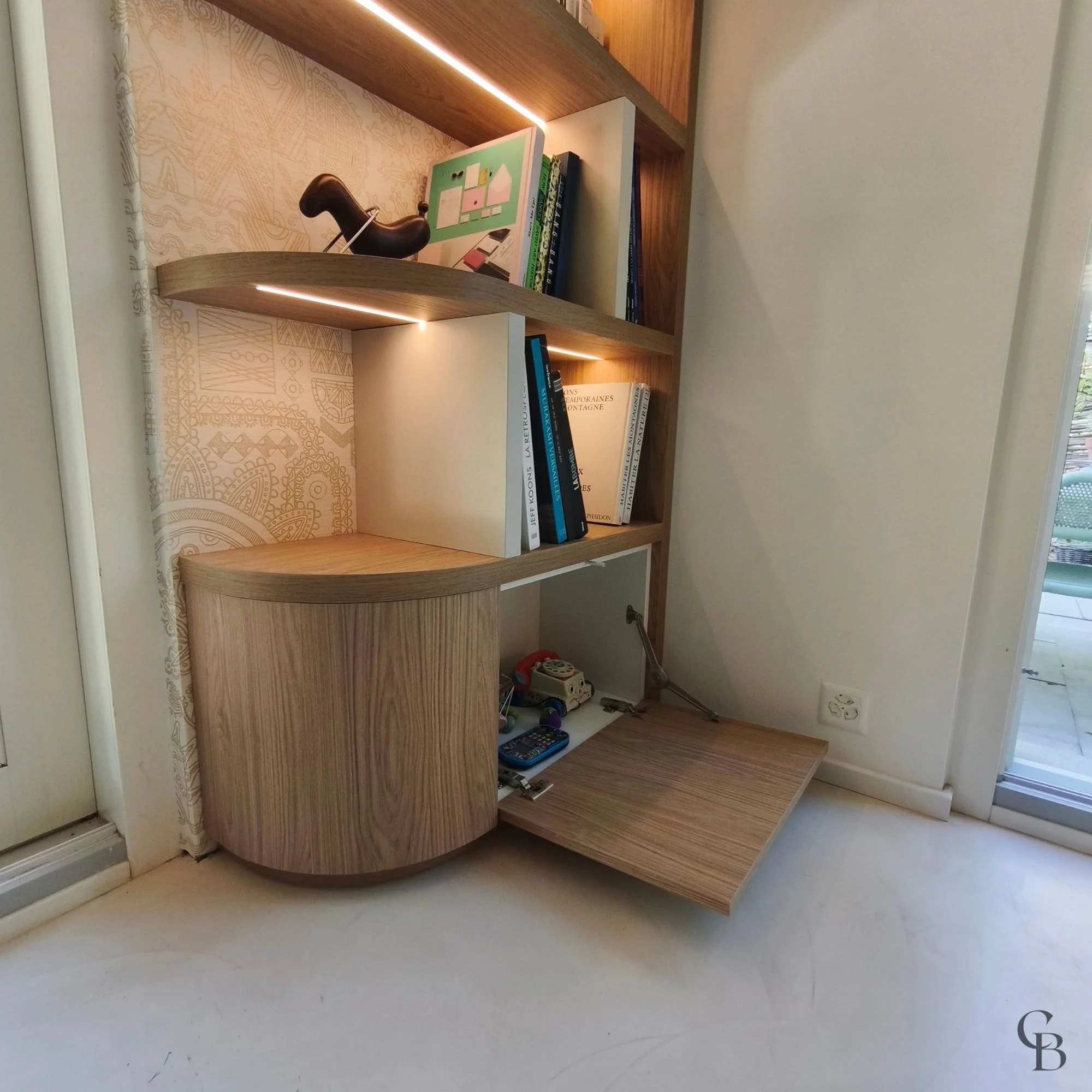 Chaque détail a été conçu pour offrir un mobilier sur mesure aussi esthétique que fonctionnel au quotidien.