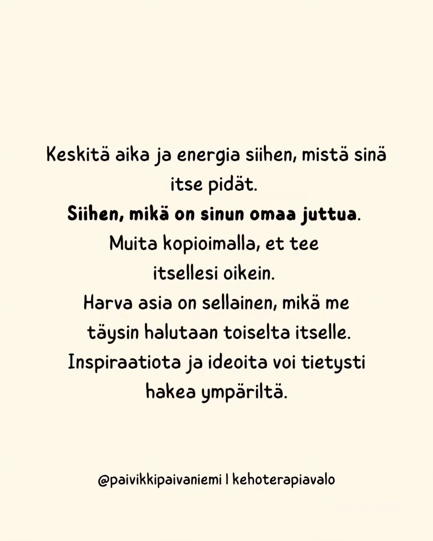 &Auml;skeisen luettuasi voit mietti&auml;, ett&auml; ent&auml;, jos ei tied&auml;, mist&auml; pit&auml;&auml;. Harvalla meist&auml; on kehittynyt nuorena aikuisena oma identiteetti. 

Ett&auml; meit&auml; on tuettu omiin vahvuuksiin ja mielenkiinnon 