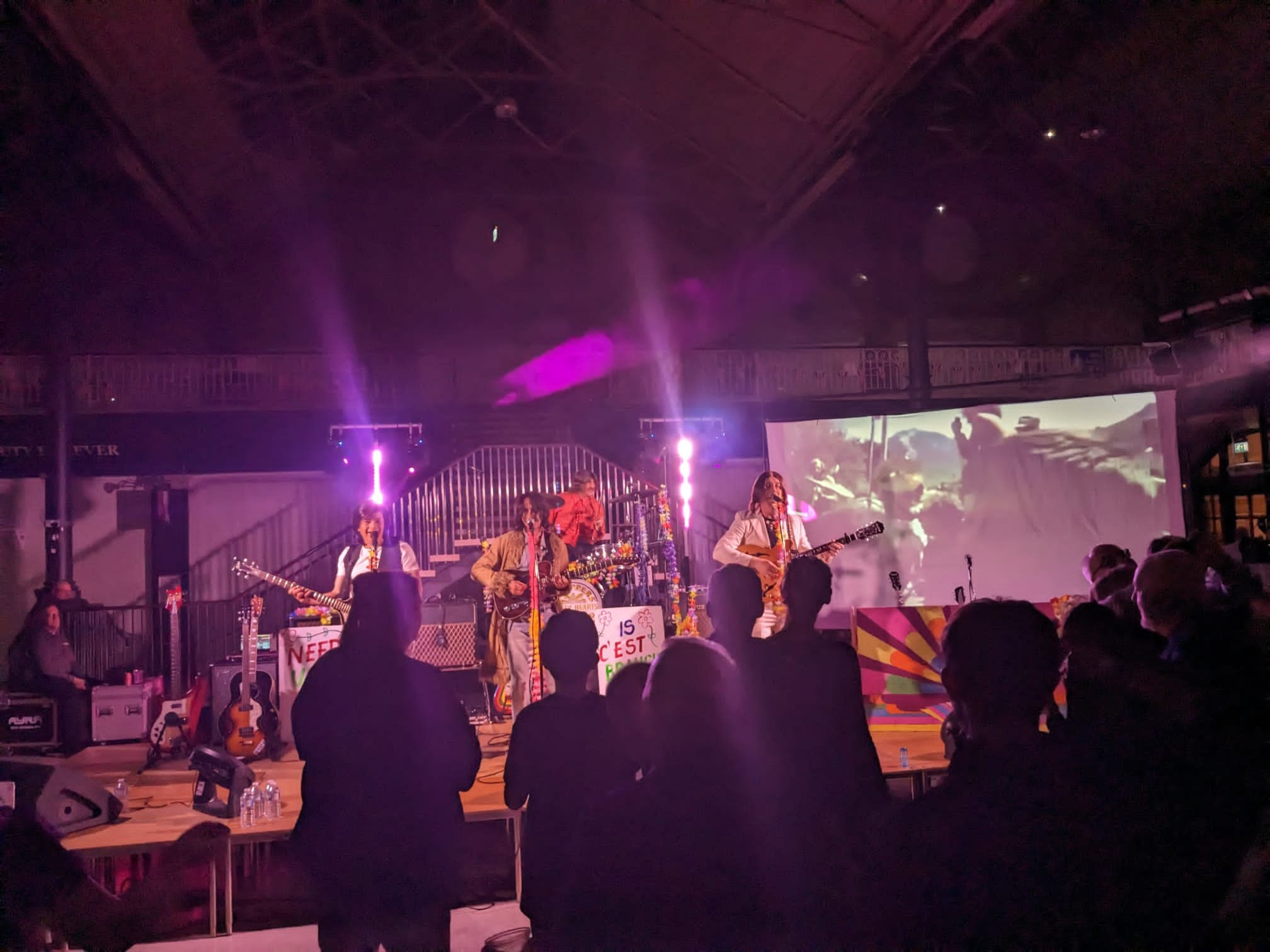 Supporting The Upbeat Beatles at Burton Market Hall – April 2023
