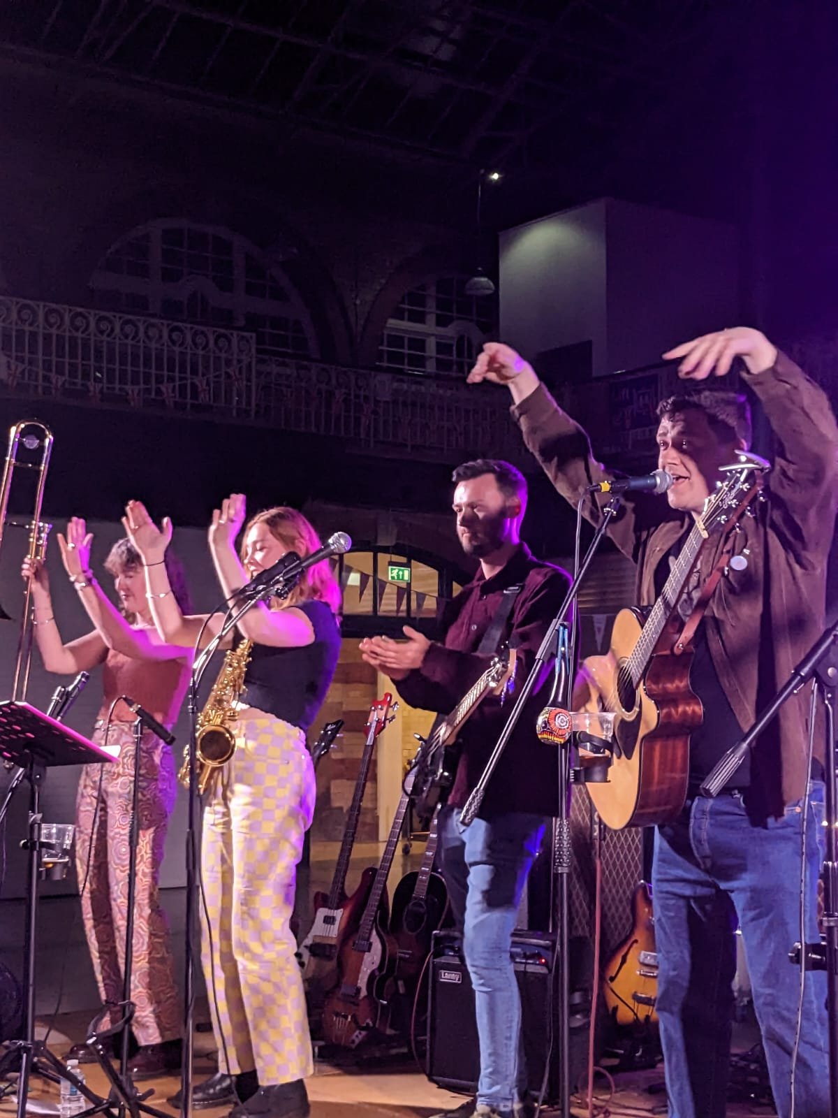 Supporting The Upbeat Beatles at Burton Market Hall – April 2023