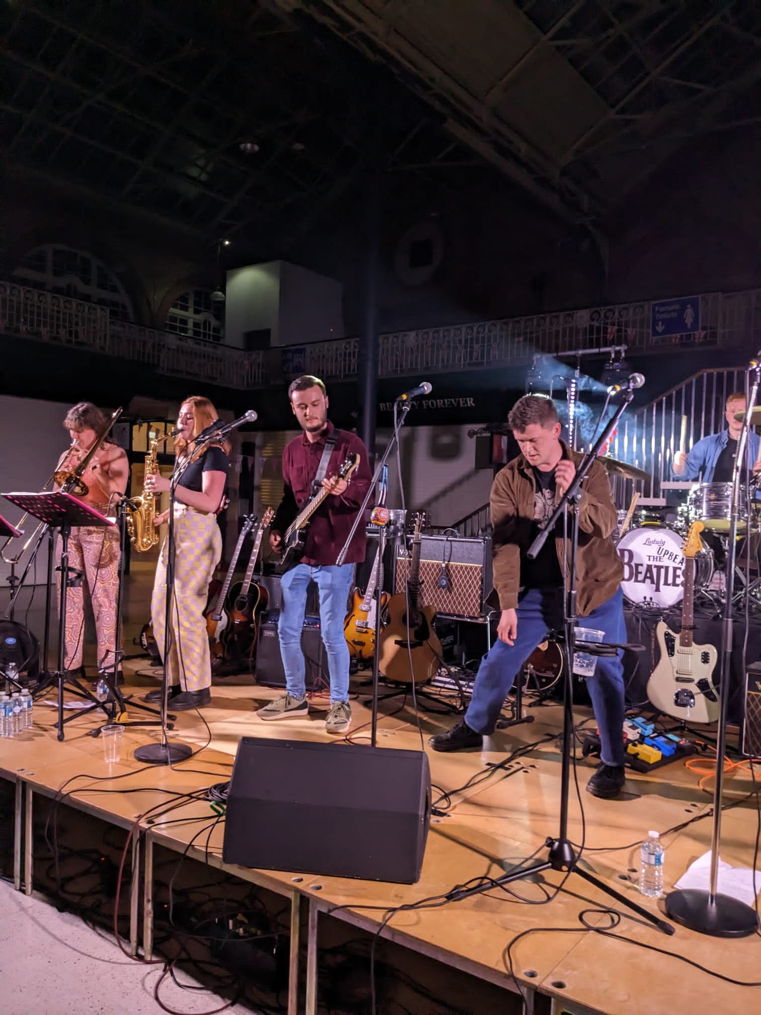 Supporting The Upbeat Beatles at Burton Market Hall – April 2023