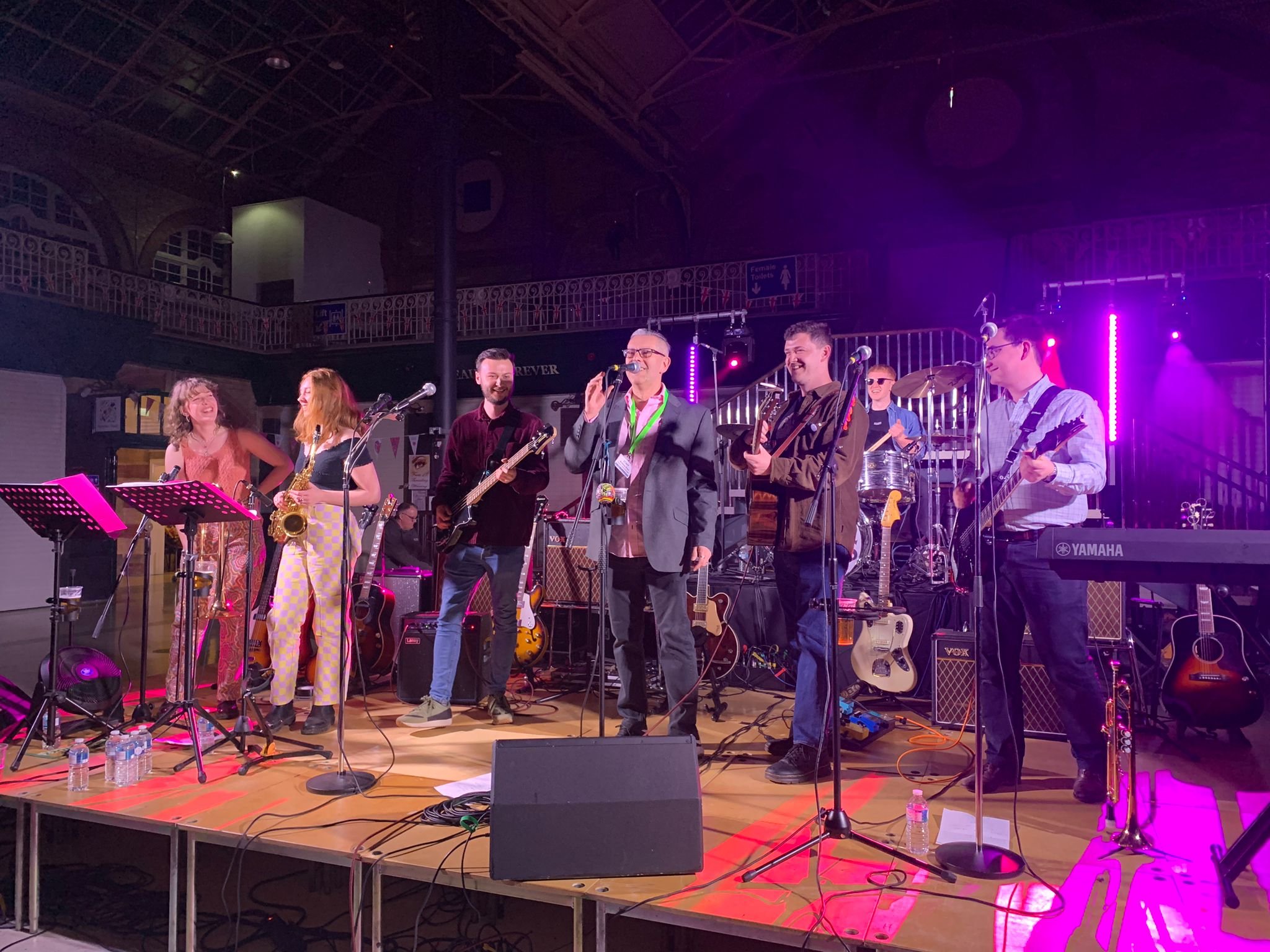 Supporting The Upbeat Beatles at Burton Market Hall – April 2023