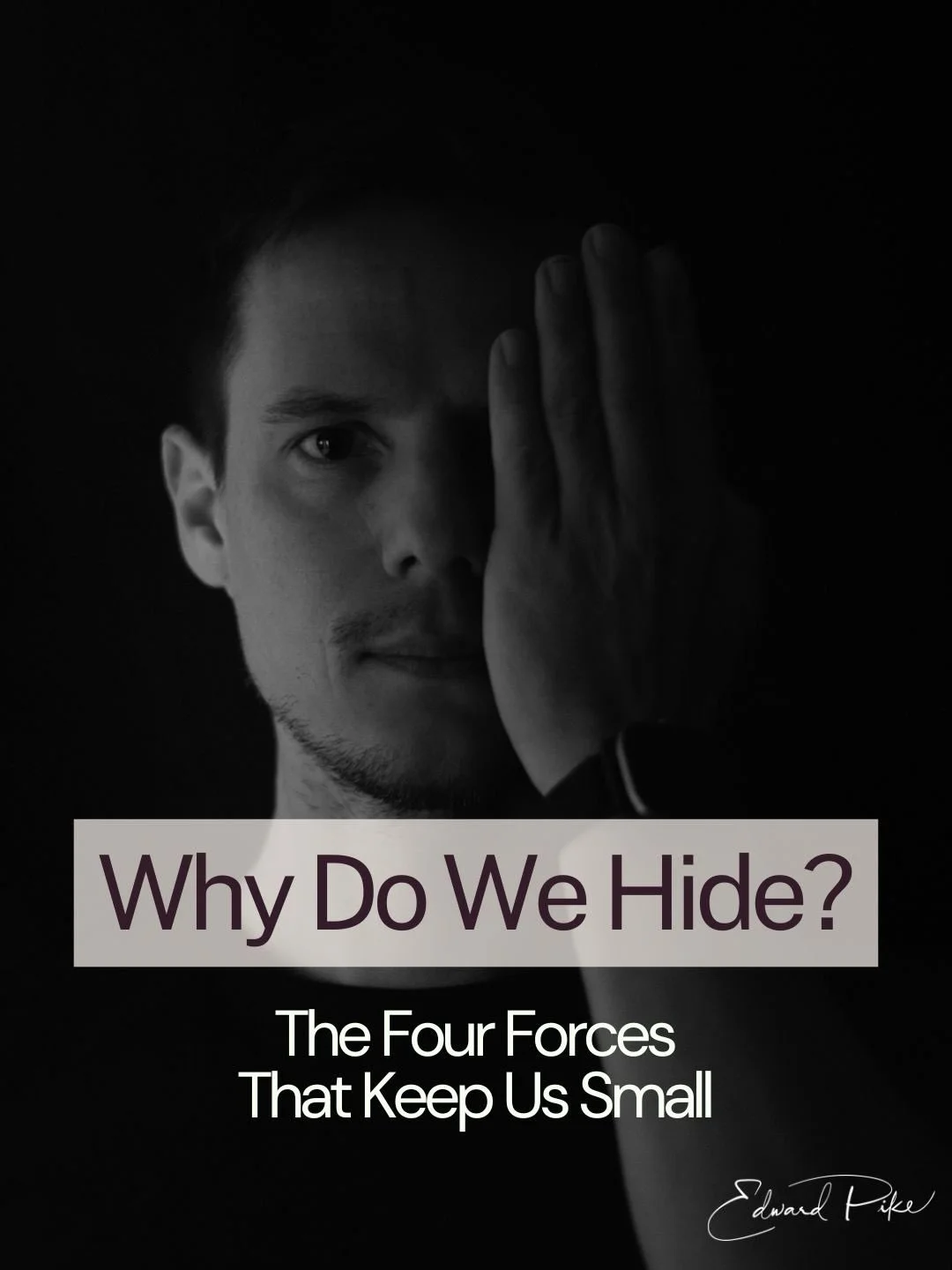 The four forces that taught us to hide 

Culture. Disembodiment. Conformism. Idealism.

These forces quietly shape how we think, move, love&mdash;and whether we allow ourselves to be seen or stay hidden.

For many gay men at midlife, something stirs: