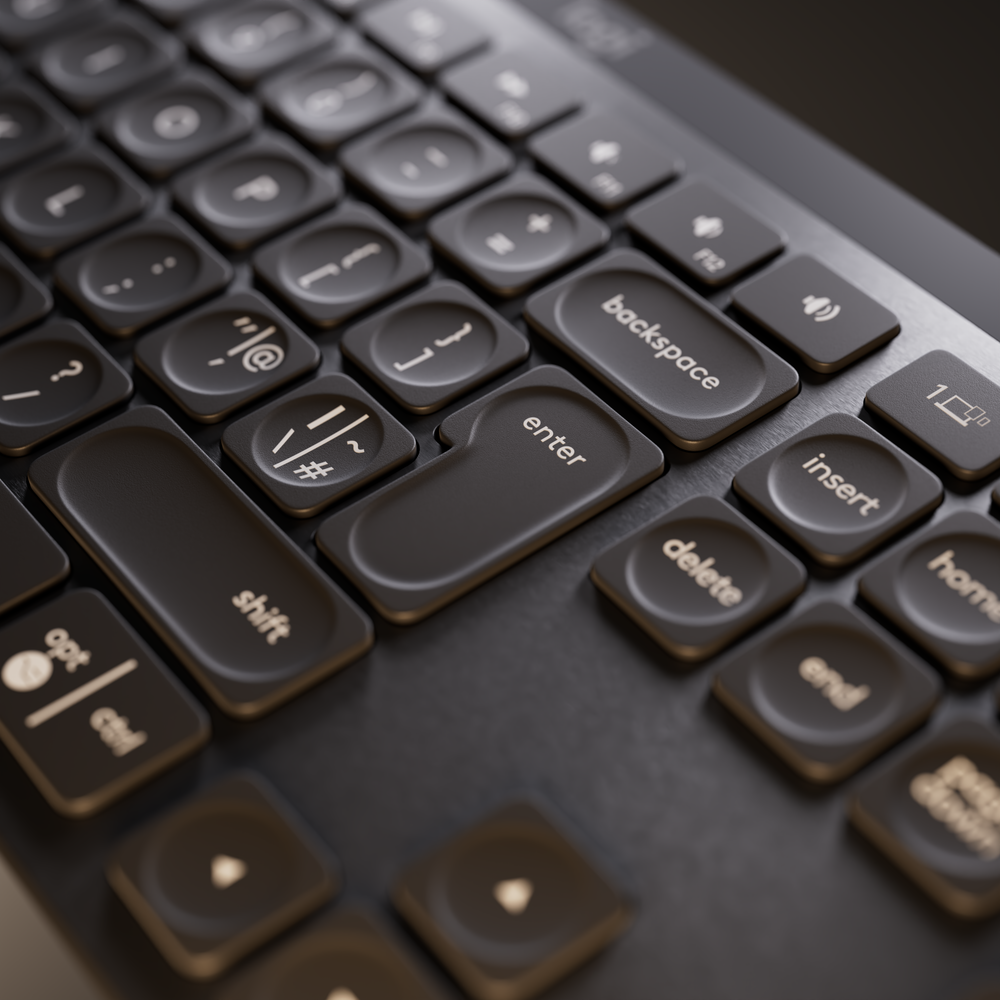 MX Key — macro touches