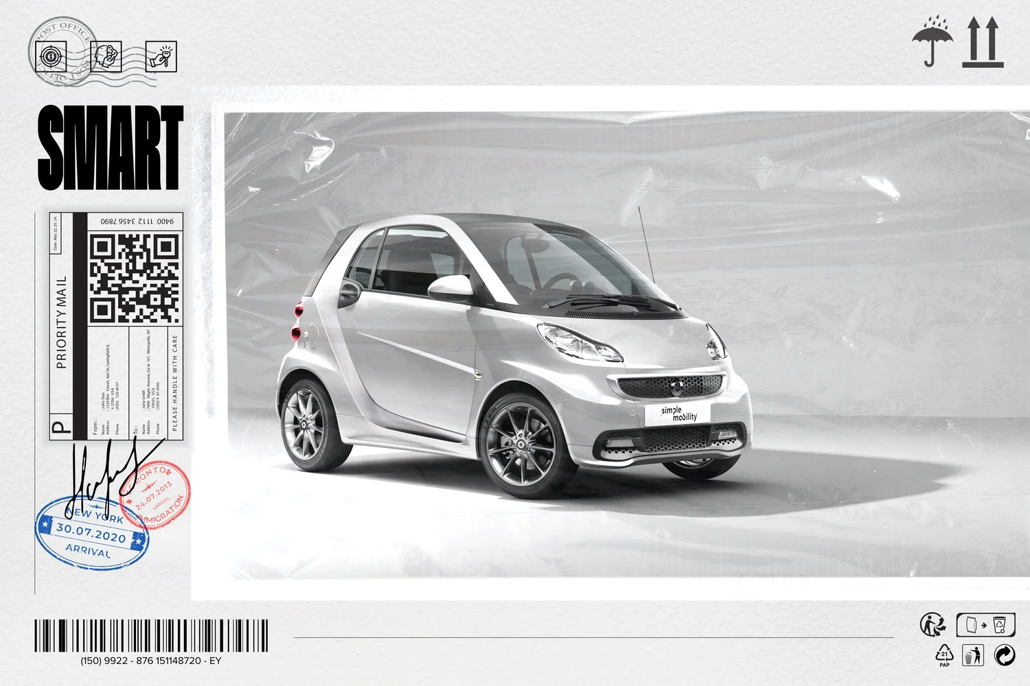 Affiche COMPO — Gris