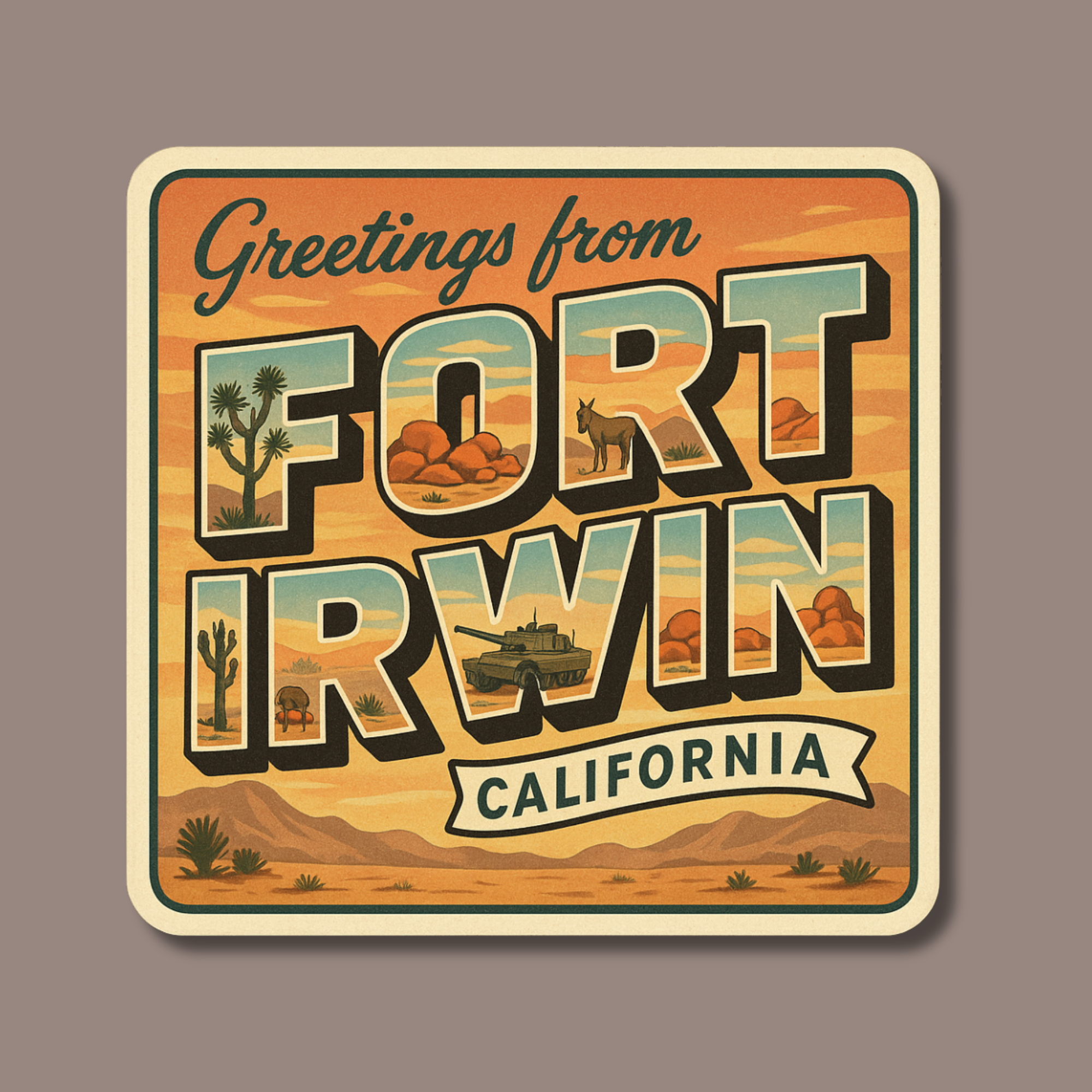 Fort Irwin Sticker