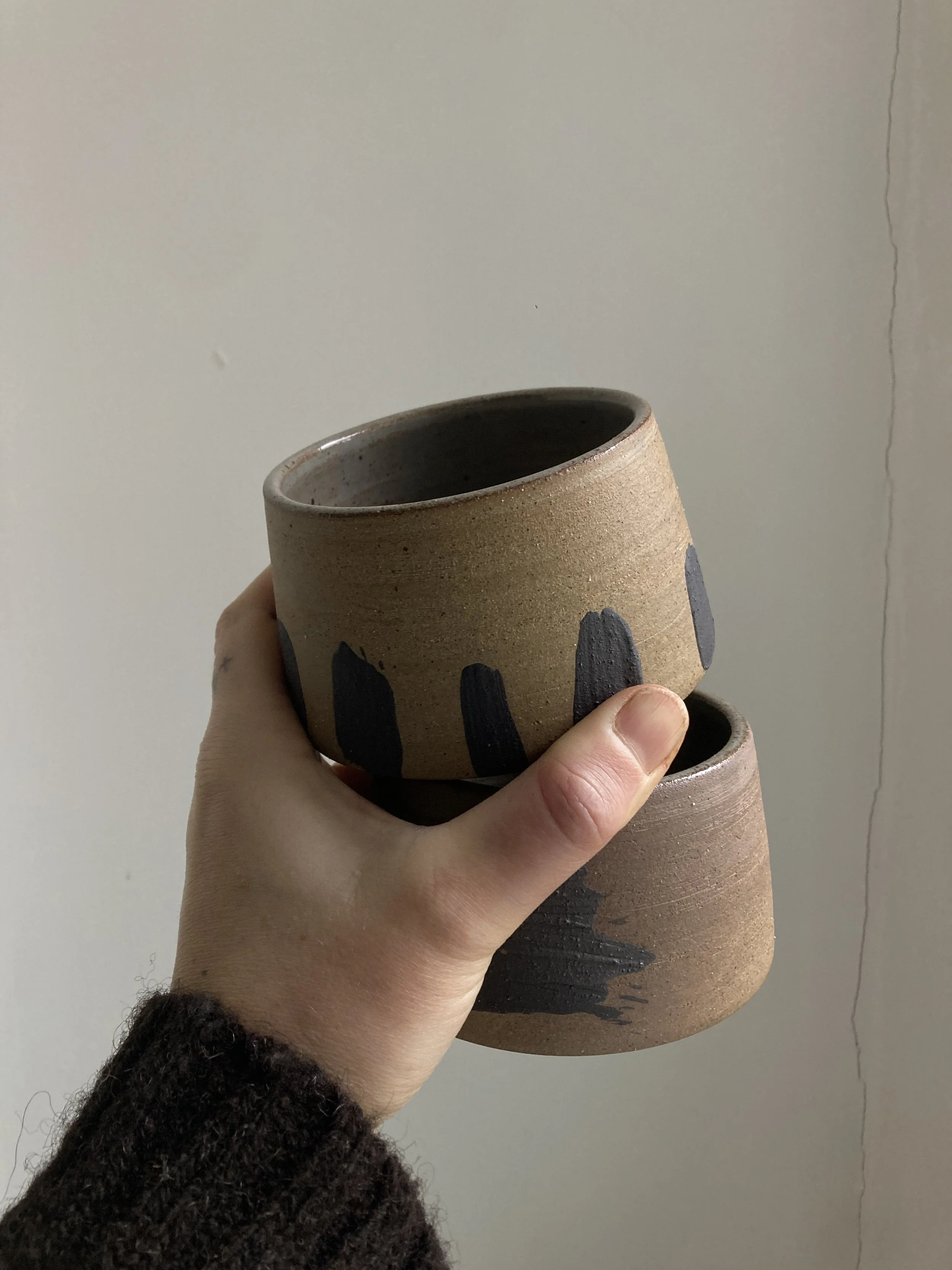 Brushstroke Toasted Tumbler