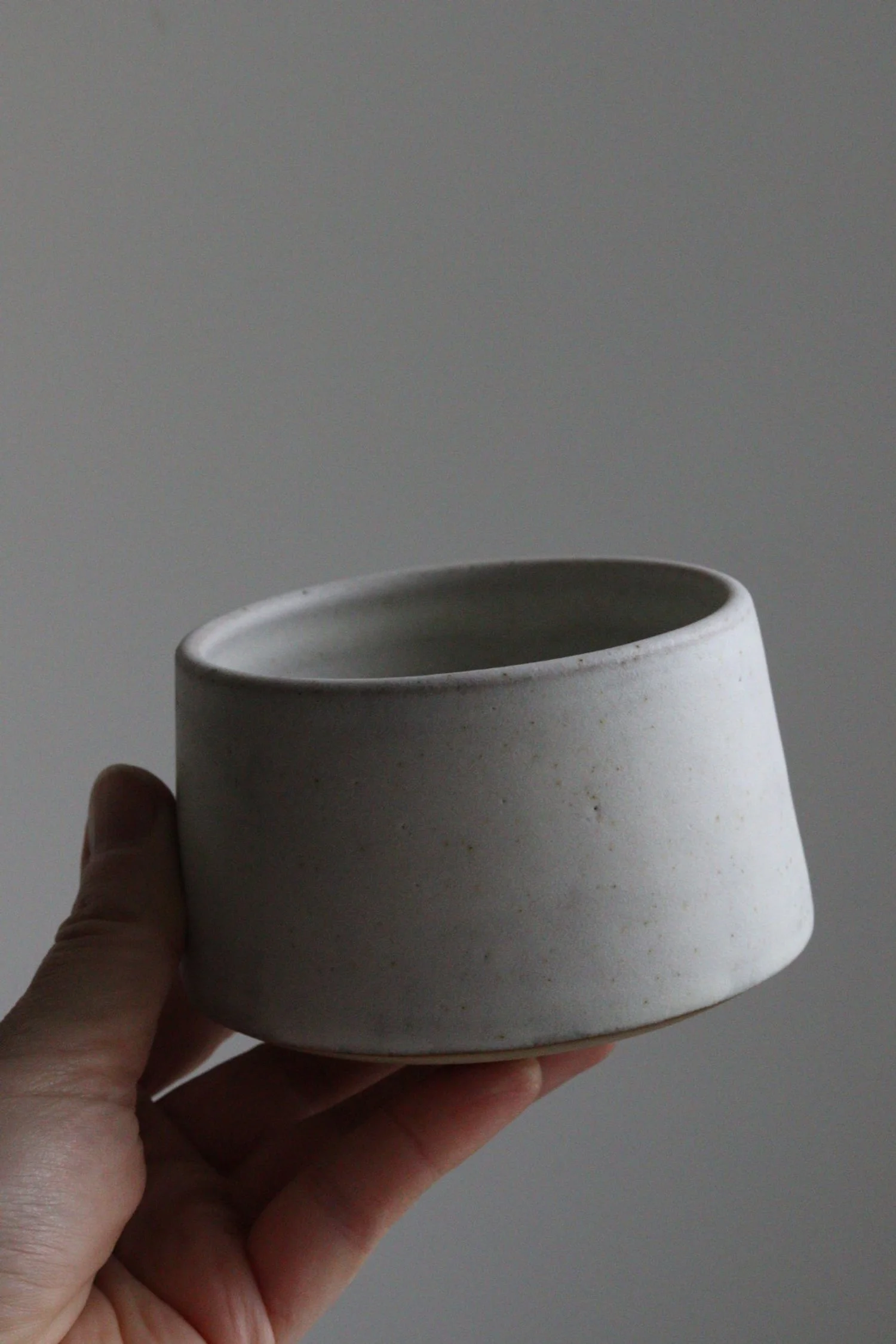 Chalk Stoneware Tumbler