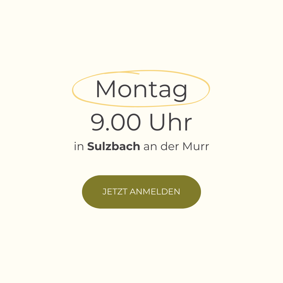 Krankenkassenzertifizierter Yogakurs, Montag 9.00 Uhr
