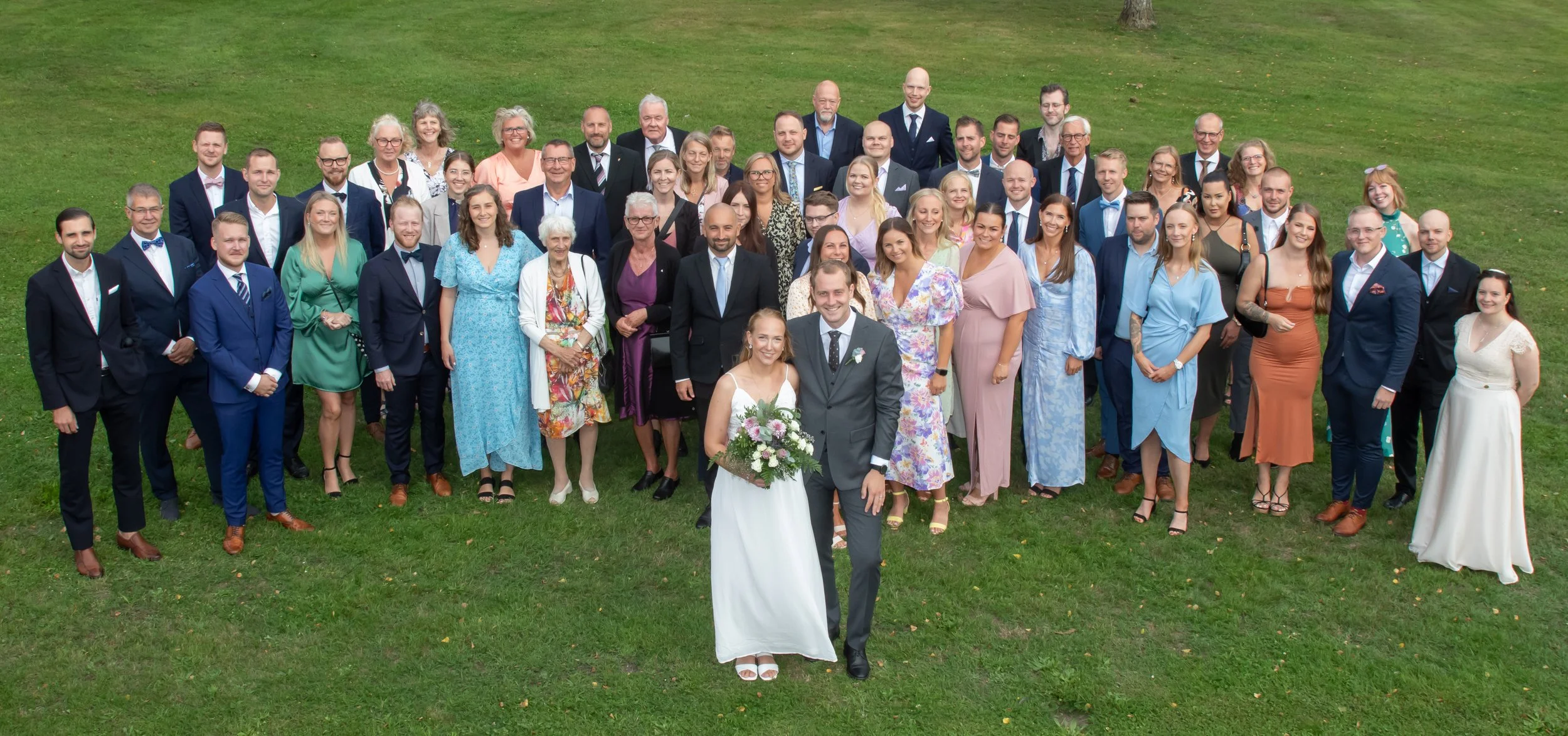 Gruppbild på bröllop, Fotograf Jeanette Lindeskog, Ystad.jpg