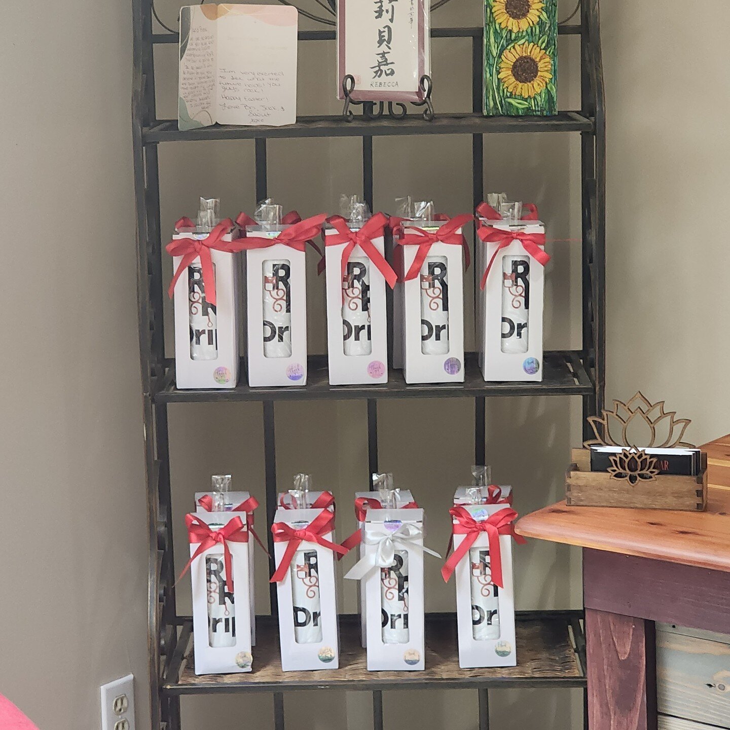 Proud to be supporting local small businesses .. we will be carrying a limited amount of my most favorite products... Sneak Peek Bee Balm (best lip balm ever), Hen House Bath Co.. Laurisa Spears (R & R IV Drip Bar signature scents to come) soaps