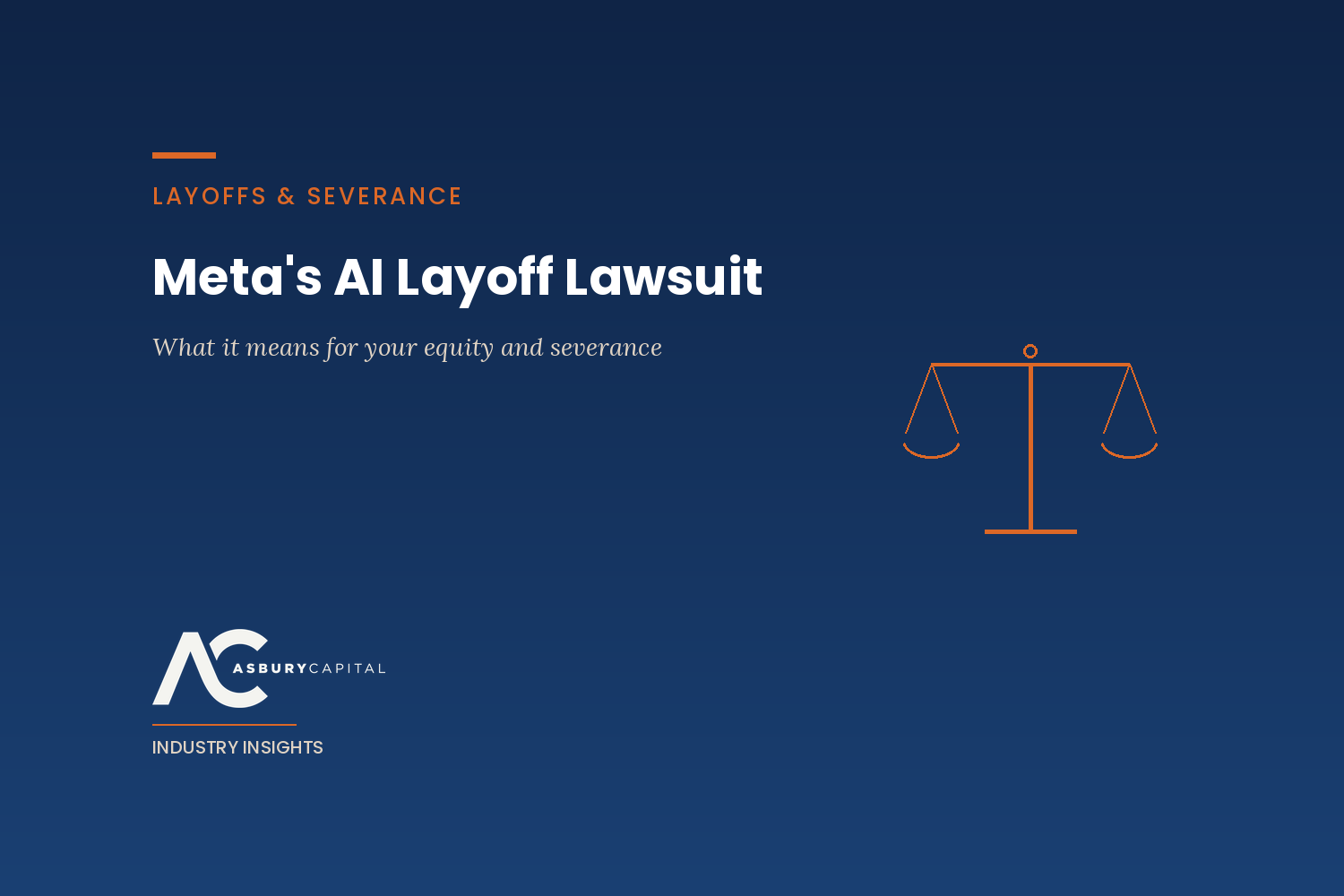 Meta's AI Layoff Lawsuit: What It Means for Your Equity and Severance