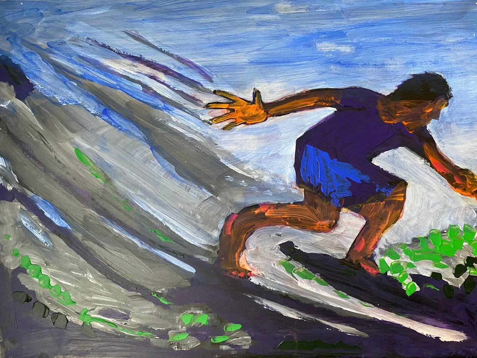 Inside Out  16"  X  20"