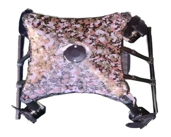Talon NS-T1 camouflaged heavy-lift quadcopter