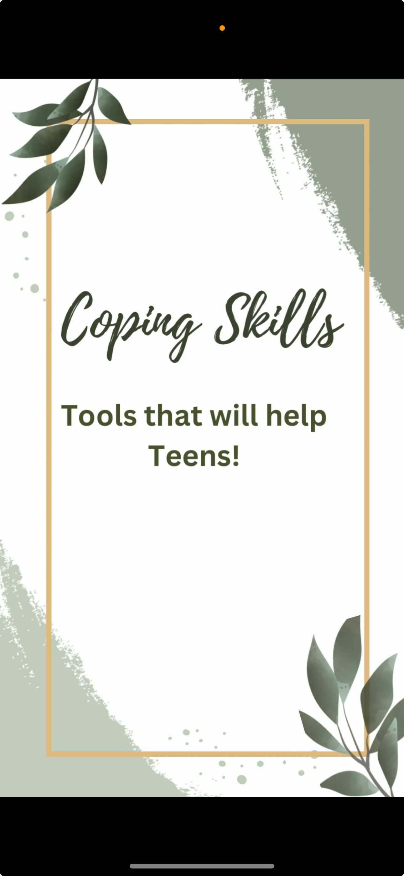 Coping Skills For Kids and Teens