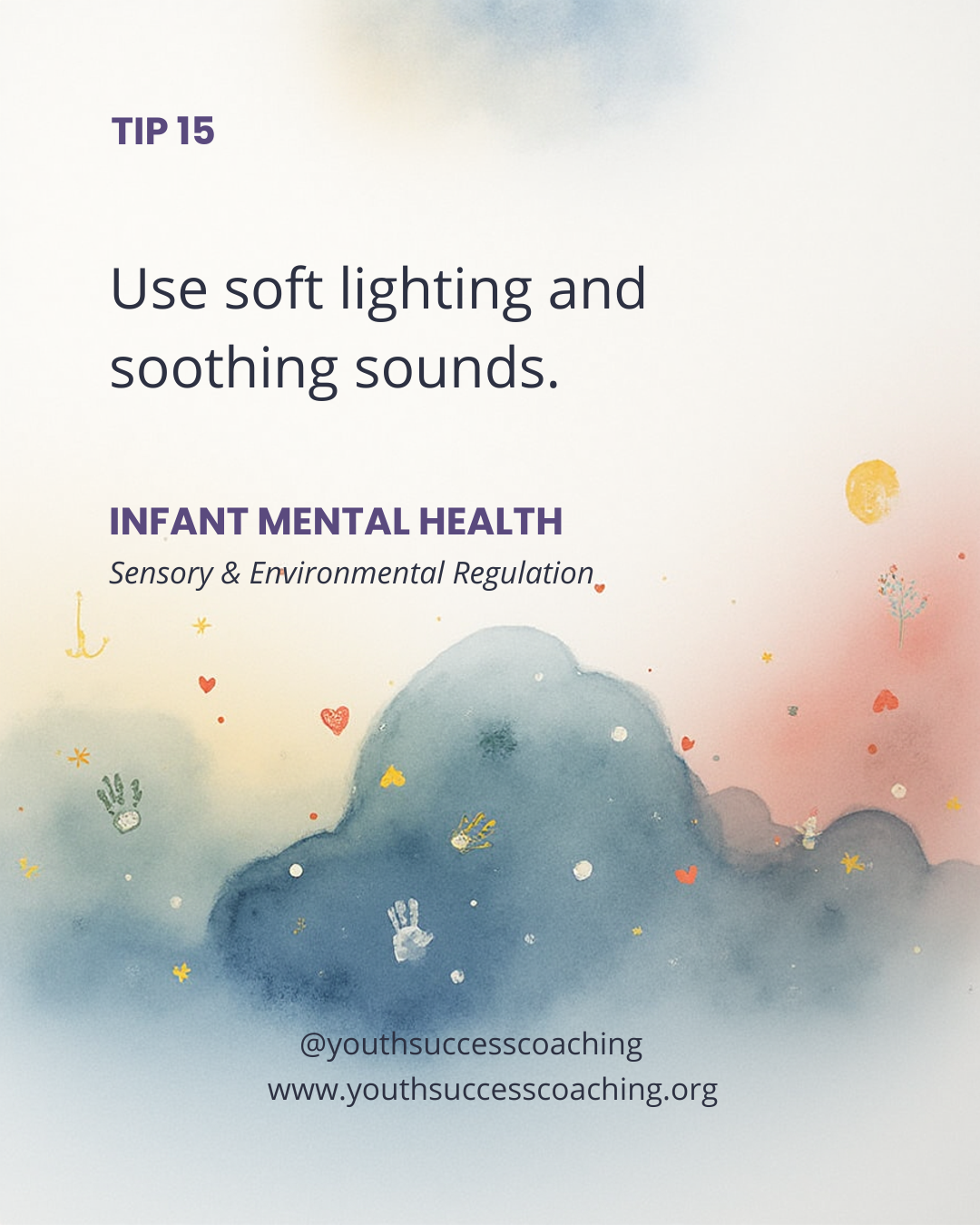 Prayer to Use Soft Lighting and Soothing Sounds