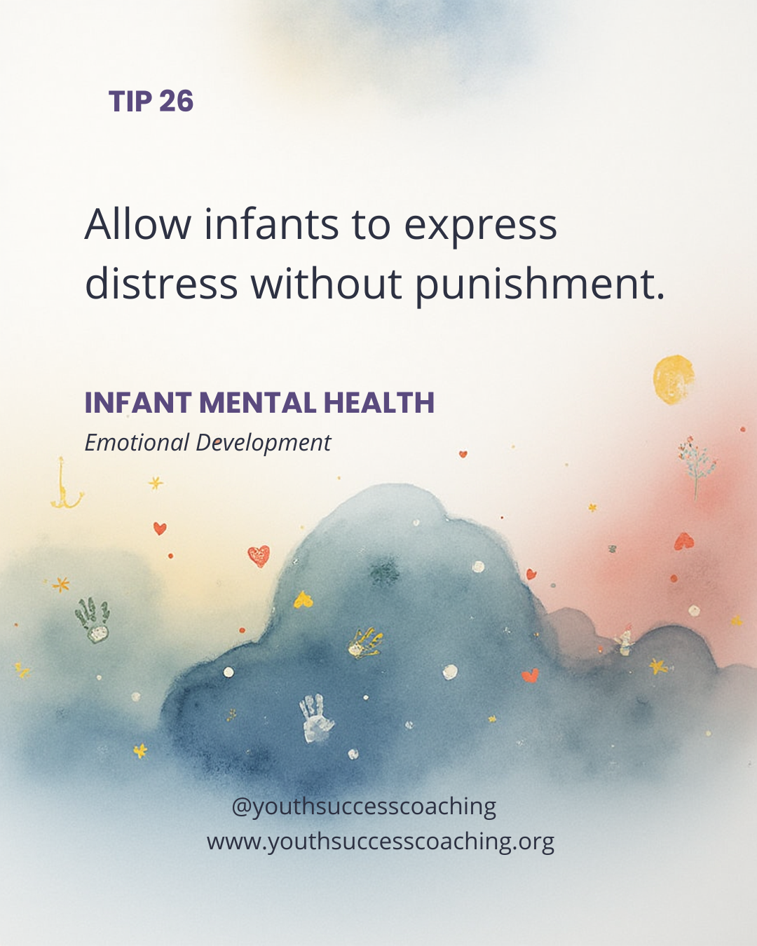 Prayer to Allow Infants to Express Distress Without Punishment