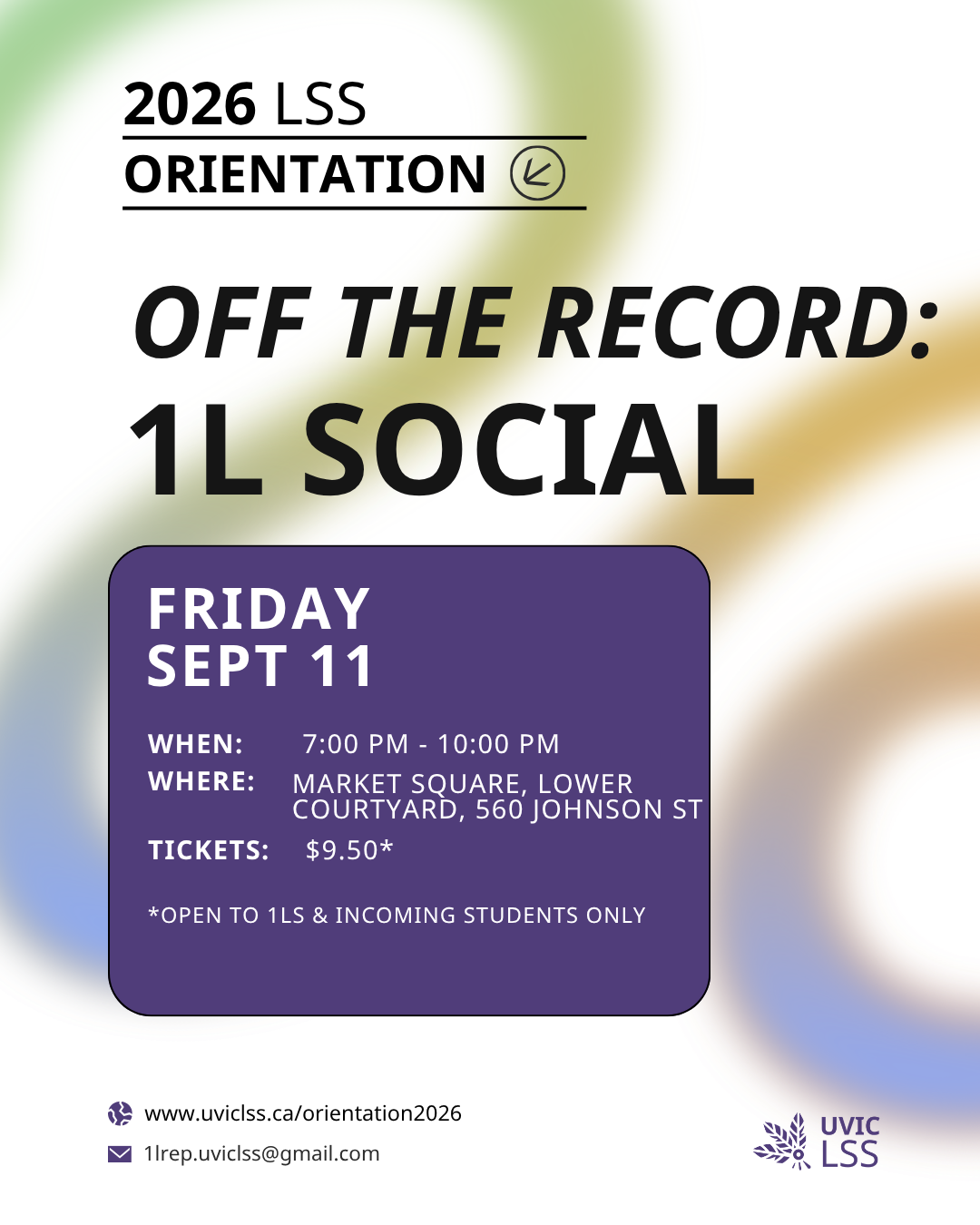 Off the Record: 1L Downtown Mixer