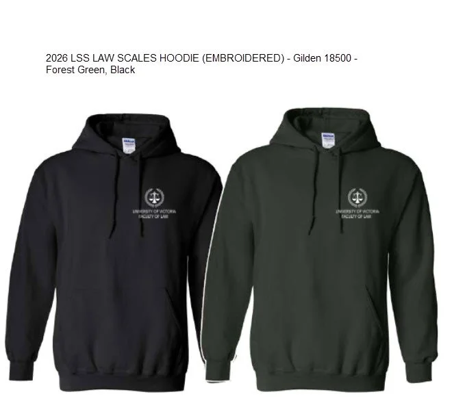 2026 UVic Law Student Society Scales Hoodie