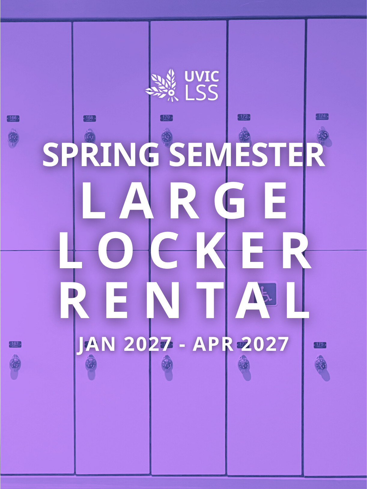 2027 Spring Semester - Large Locker Rental