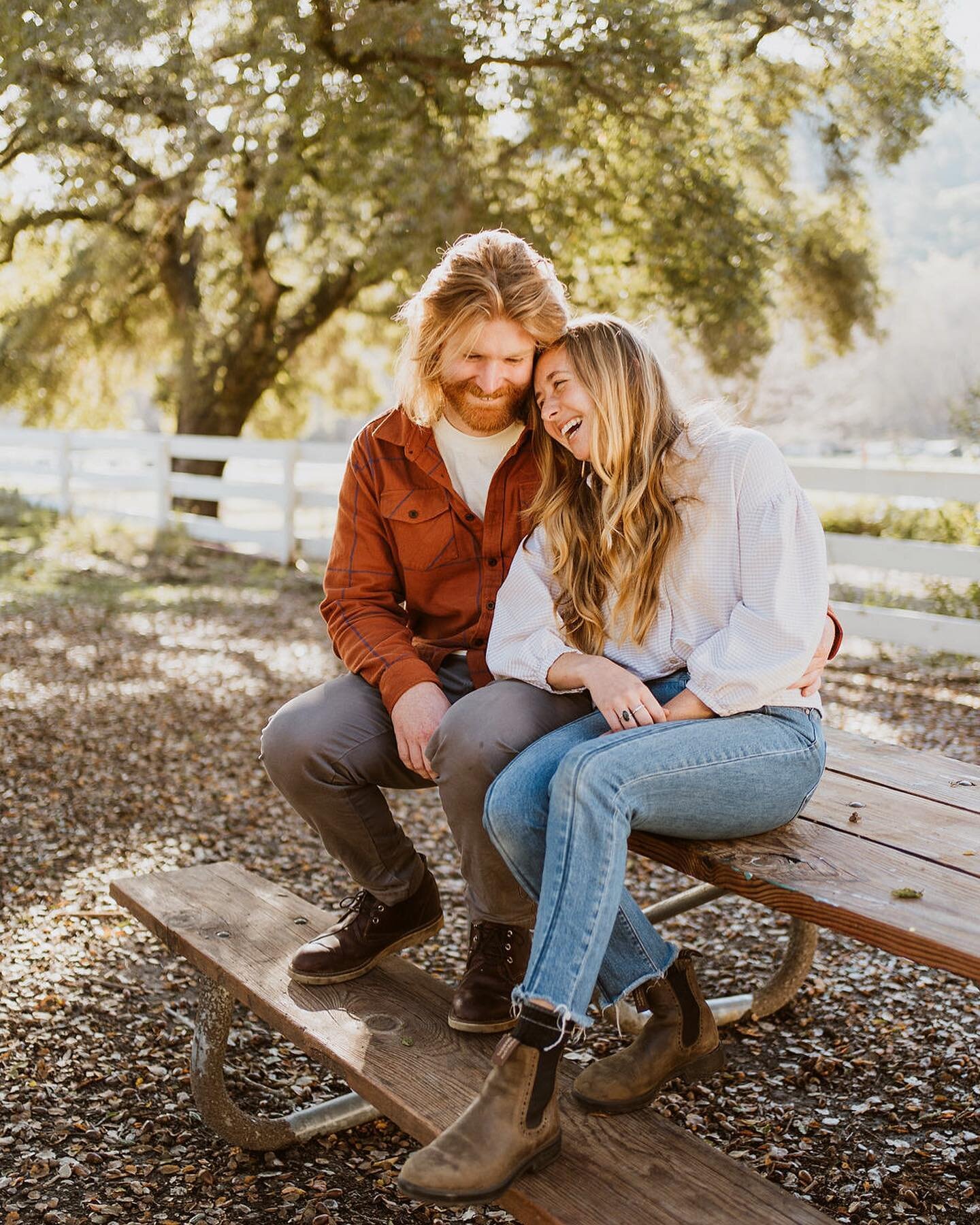I couldn&rsquo;t stop smiling when I was editing these photos&mdash; their smiles are infectious! Counting down the days till their June wedding 🕊️
.
.
#sacramentophotographer #santacruzphotographer #bayareaphotographer