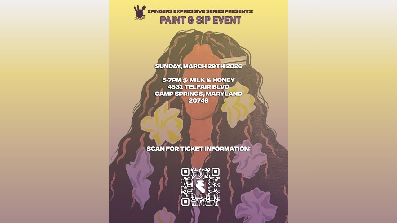 Colors & Conversations: A 2Fingers Expressive Paint & Sip