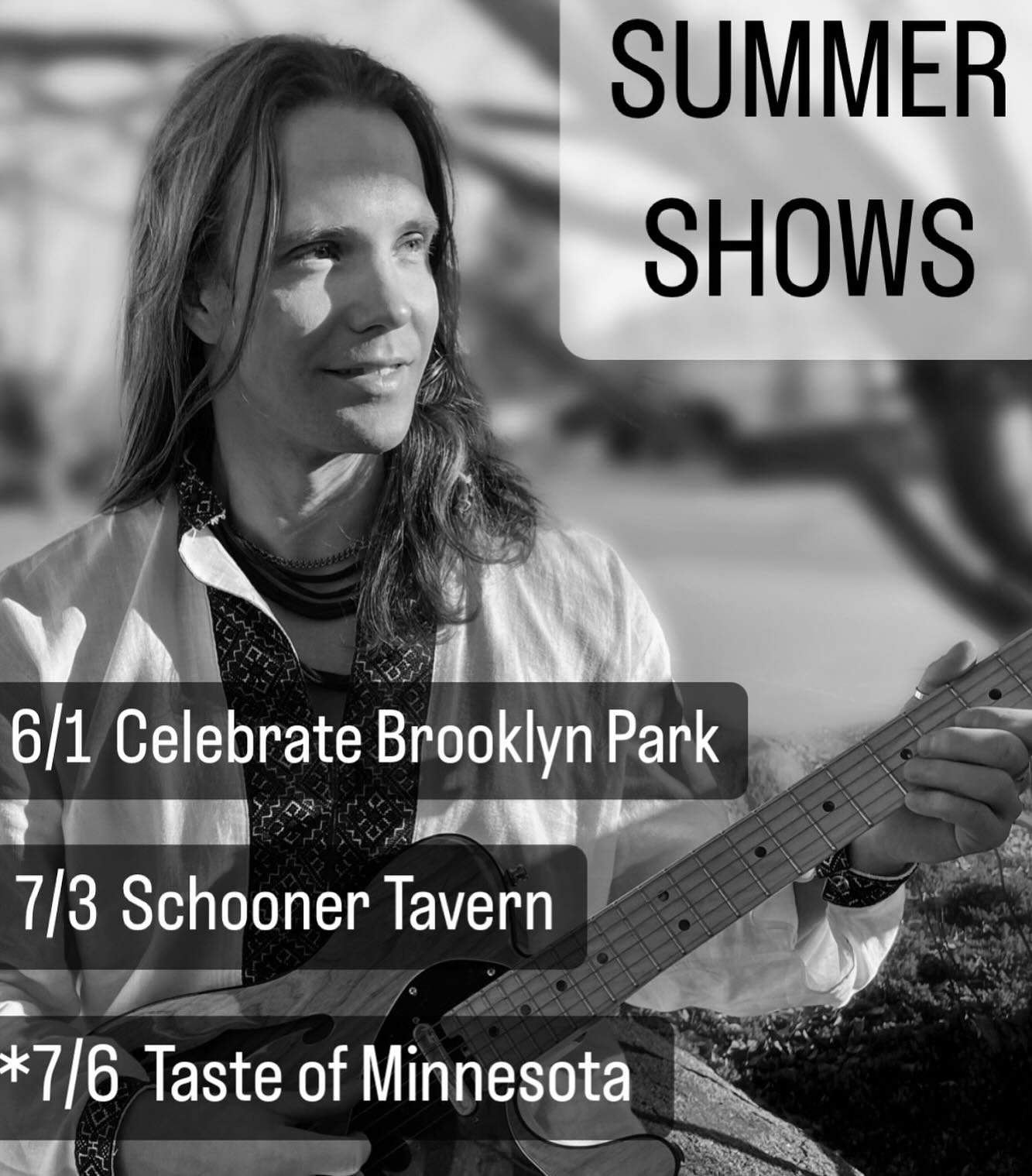 Summer shows! ☀️

More details to come as we near the show dates