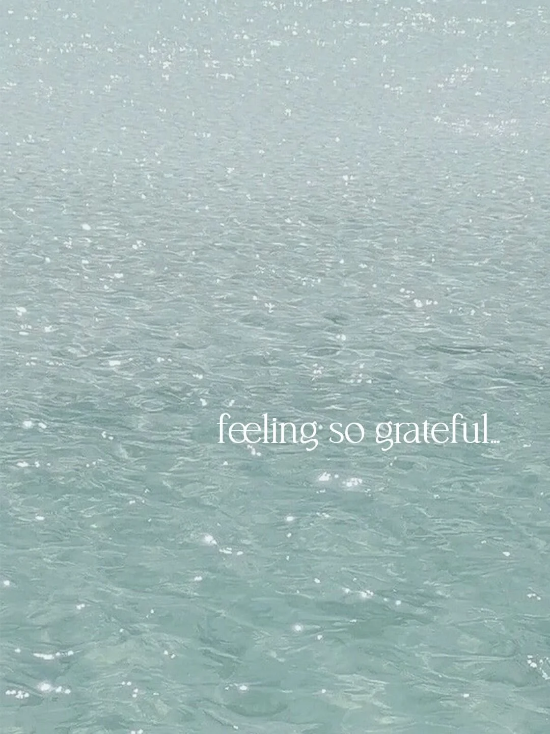 What are you most grateful for? 💚