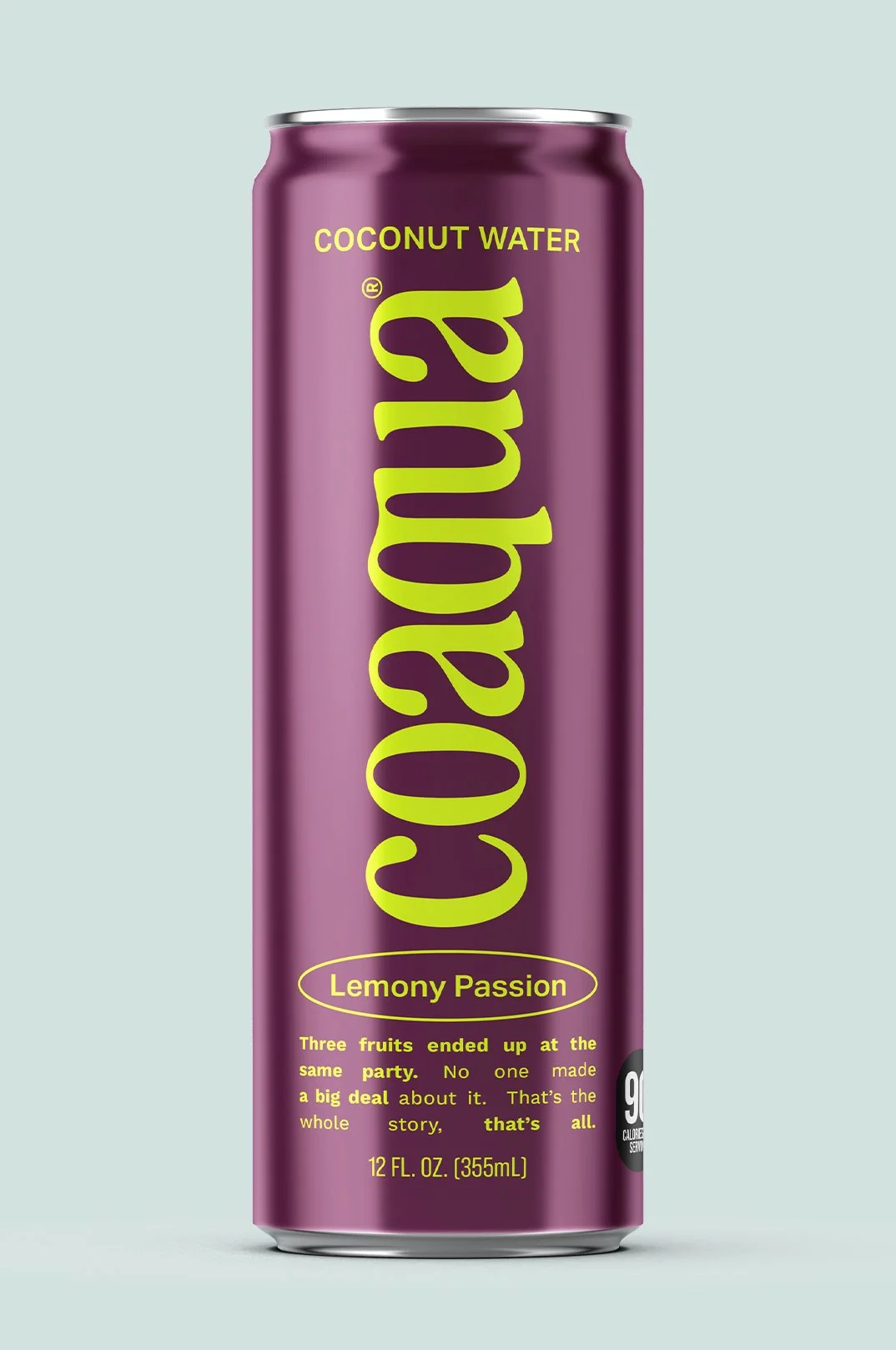 Coaqua Lemony Passion Coconut Water