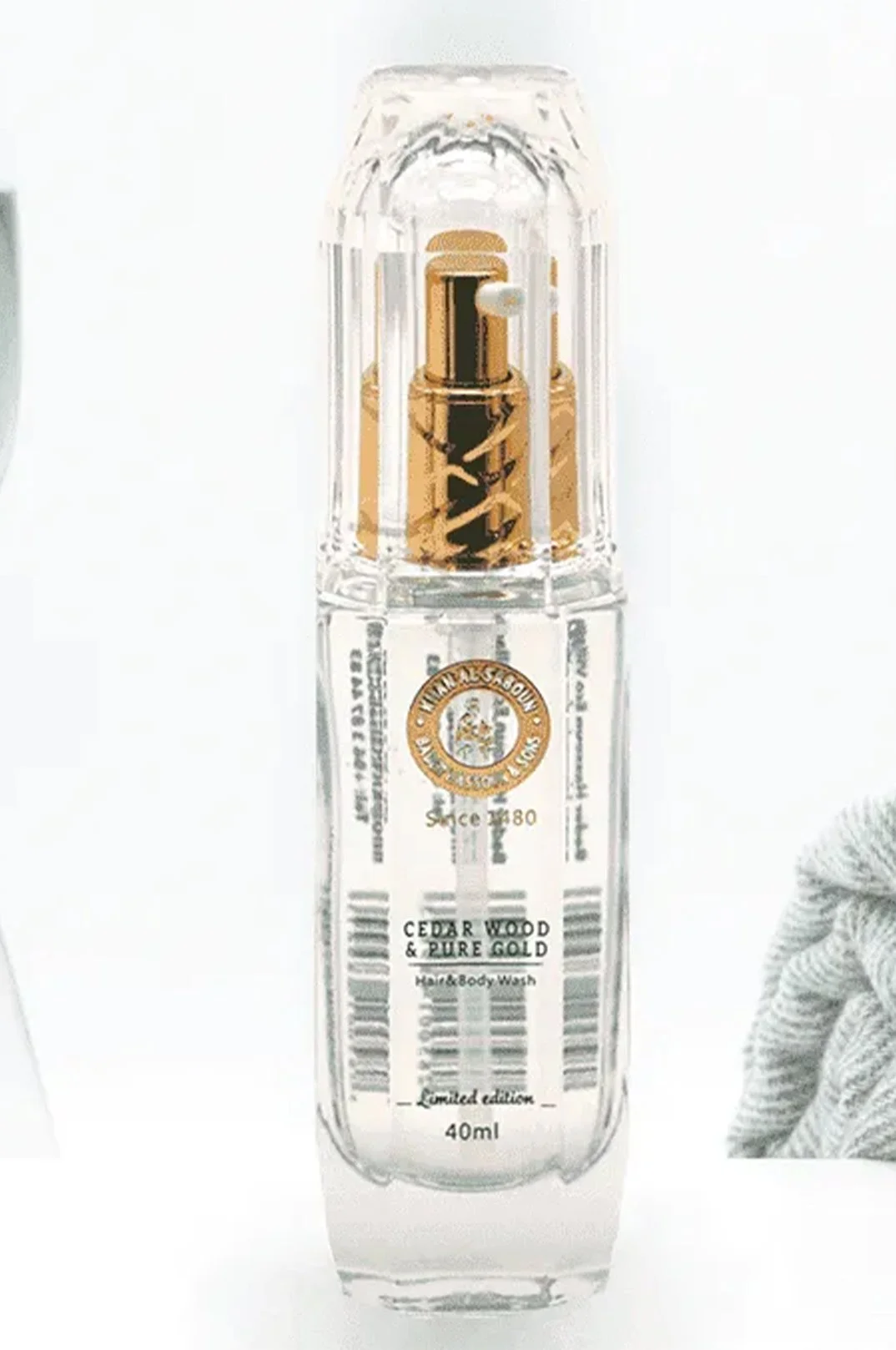 Cedar Wood Pure Gold Shampoo & Shower Gel