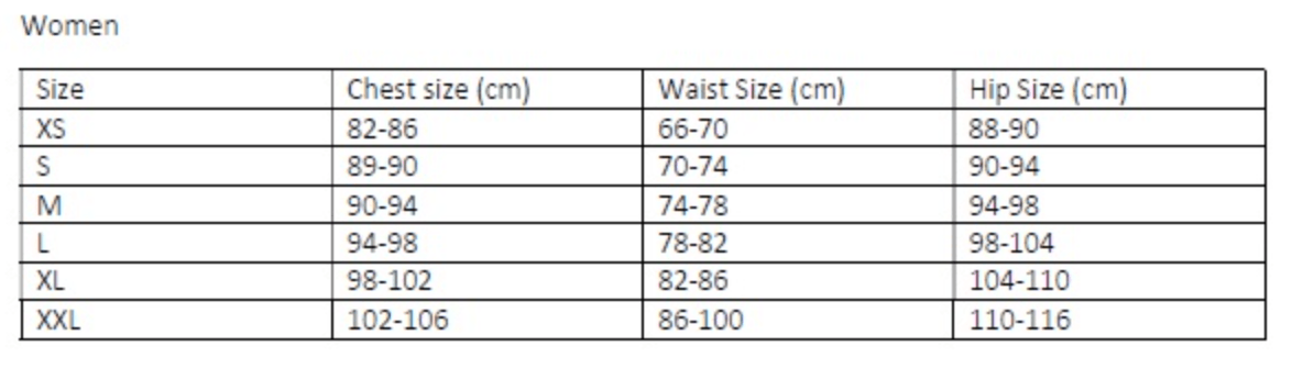 veraluna organic christmas pj set size chart