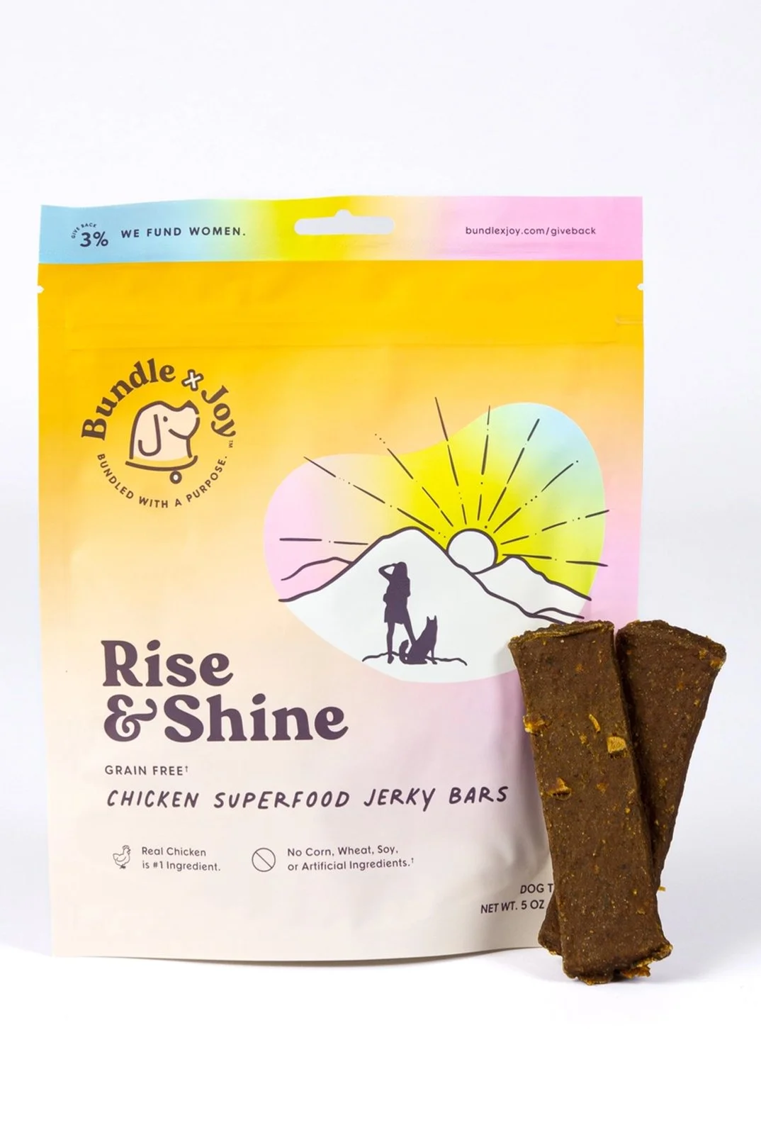 Rise & Shine Chicken Superfood Jerky Bars