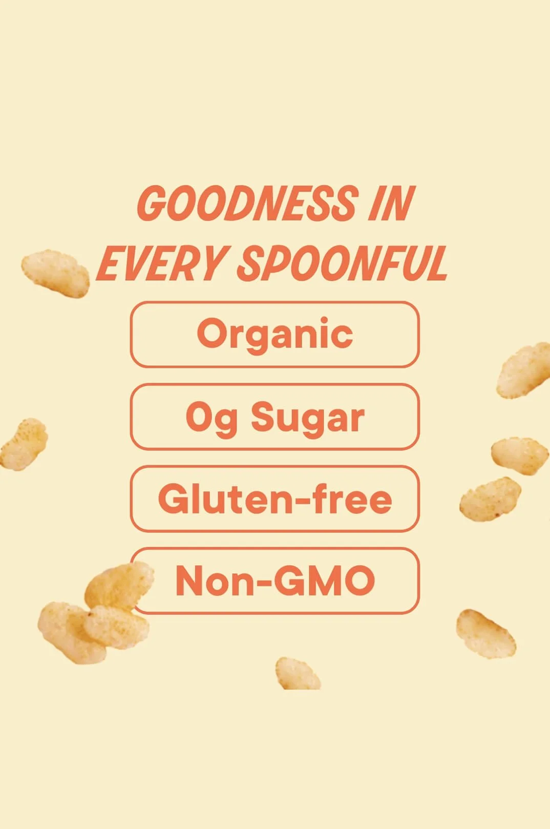The Real Cereal Organic Rice Crisps