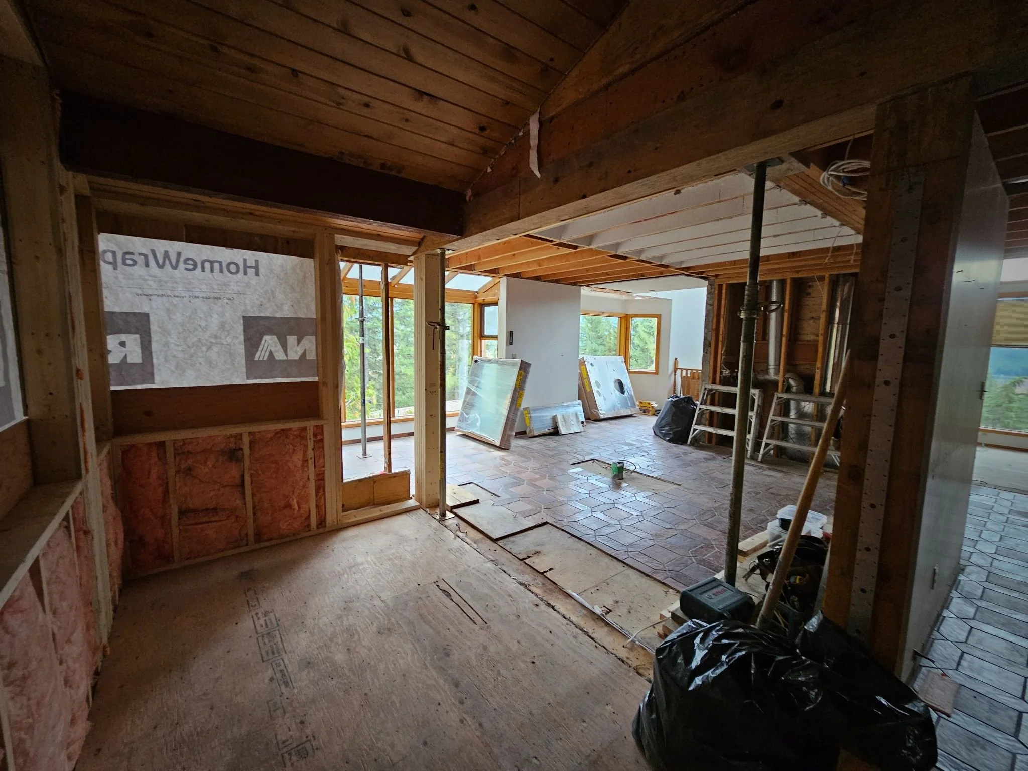 Golden Spruce home renovation in Whistler, BC, combining quality craftsmanship and energy-efficient upgrades.