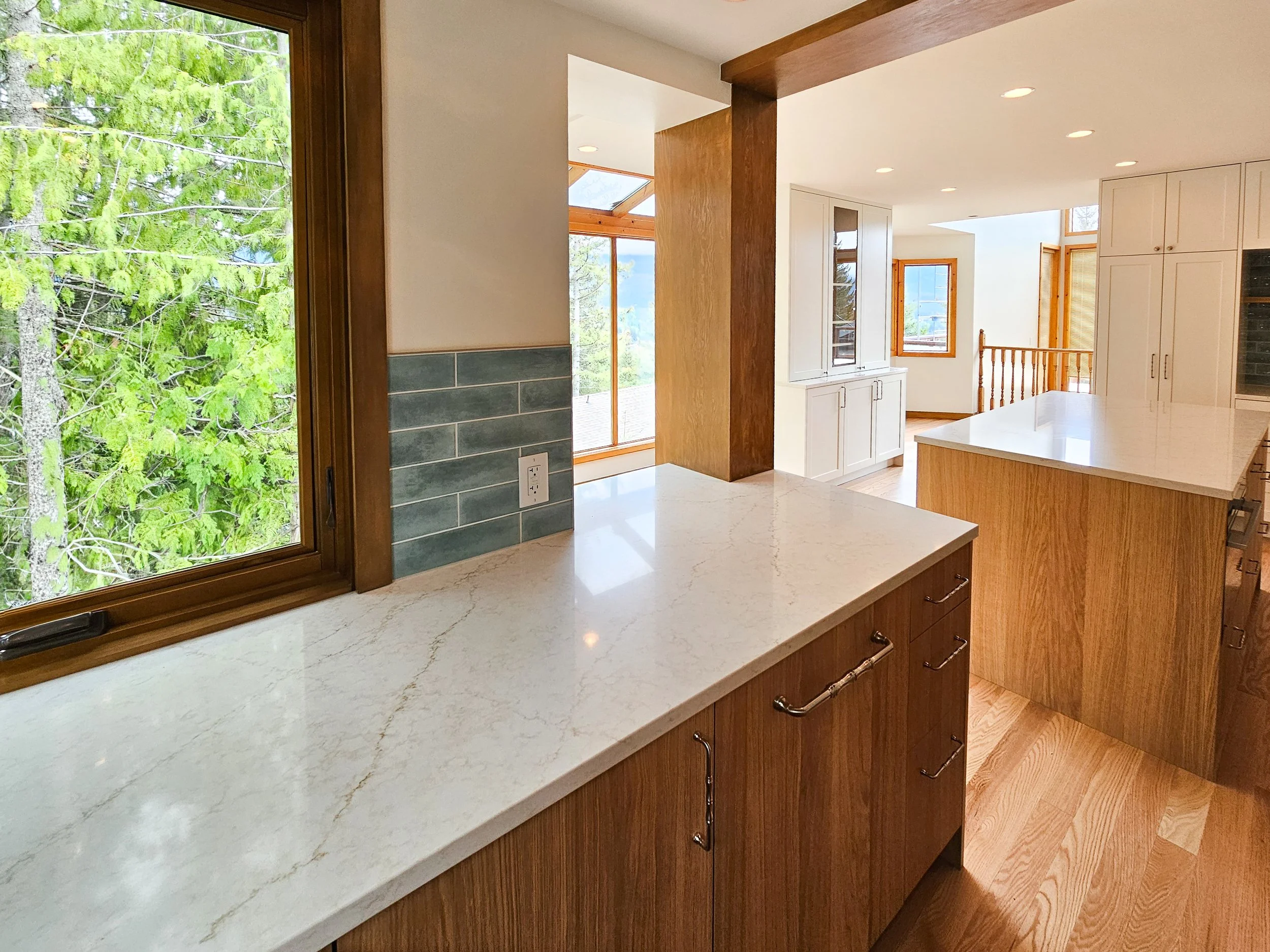 Golden Spruce home renovation in Whistler, BC, combining quality craftsmanship and energy-efficient upgrades.
