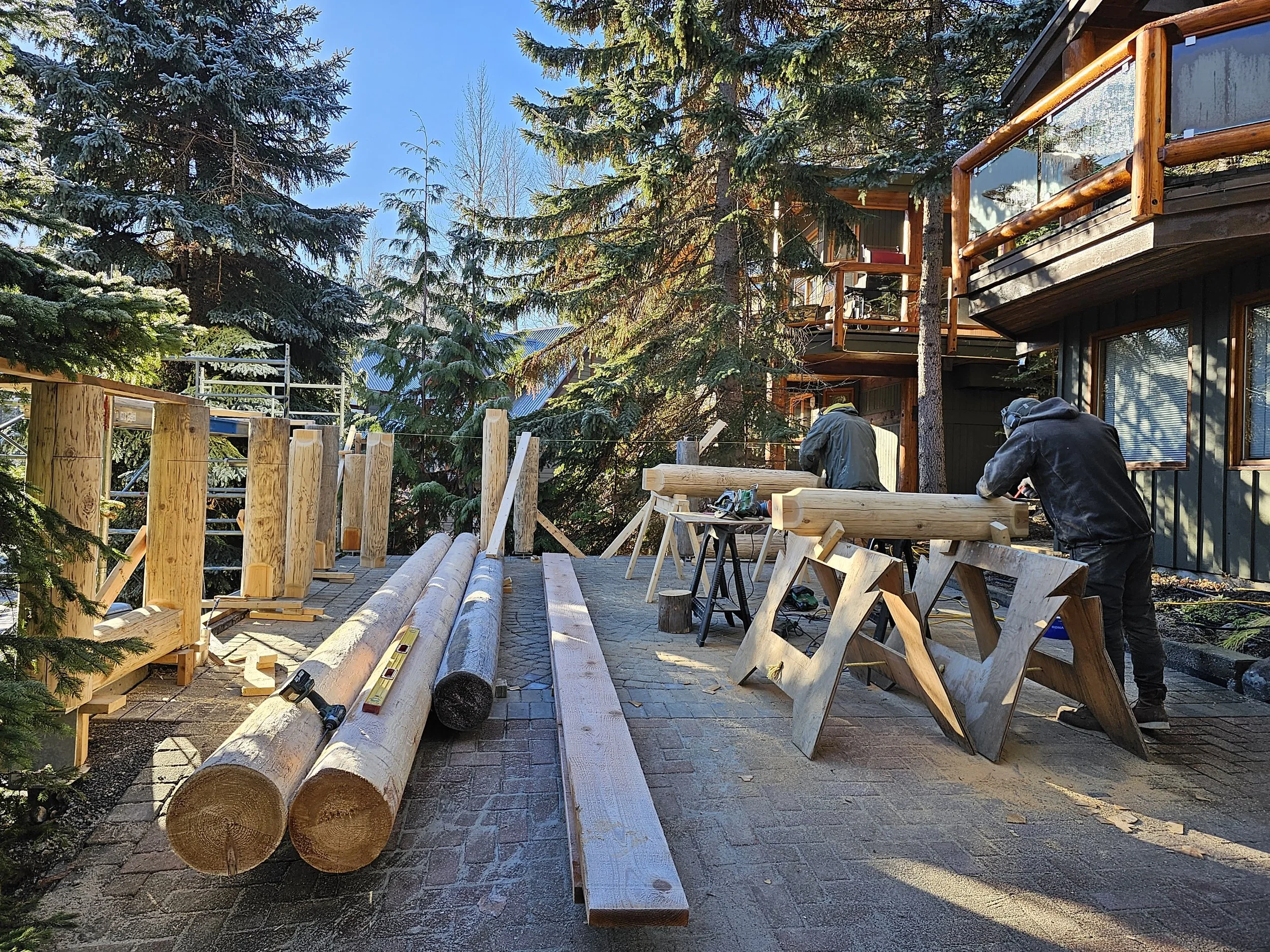 golden spruce builder working whistler 6