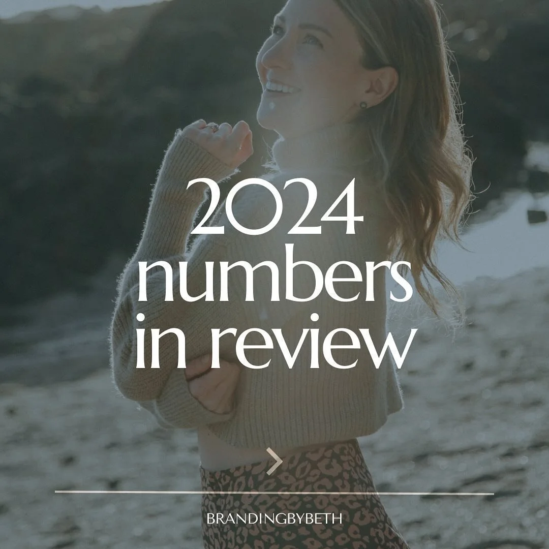 Thank you to everyone who made 2024 a success for Branding by Beth!! ✨

I&rsquo;m so thankful to be in a place of true alignment which allows me to meet so many amazing folks who are passionate entrepreneurs and inspiring business owners! 

Thank you