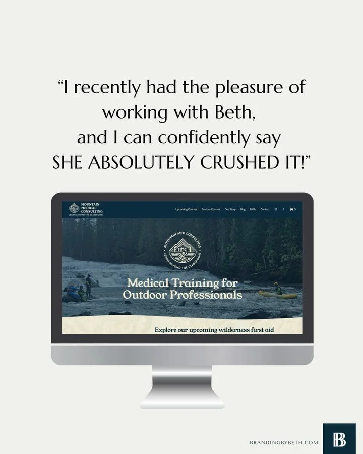 This November I had the pleasure to launch a full brand and website package for @mountainmedconsulting 

I&rsquo;m forever grateful for perfectly aligned clients in the wild and wellness spaces who trust, support, and write me amazing google reviews!