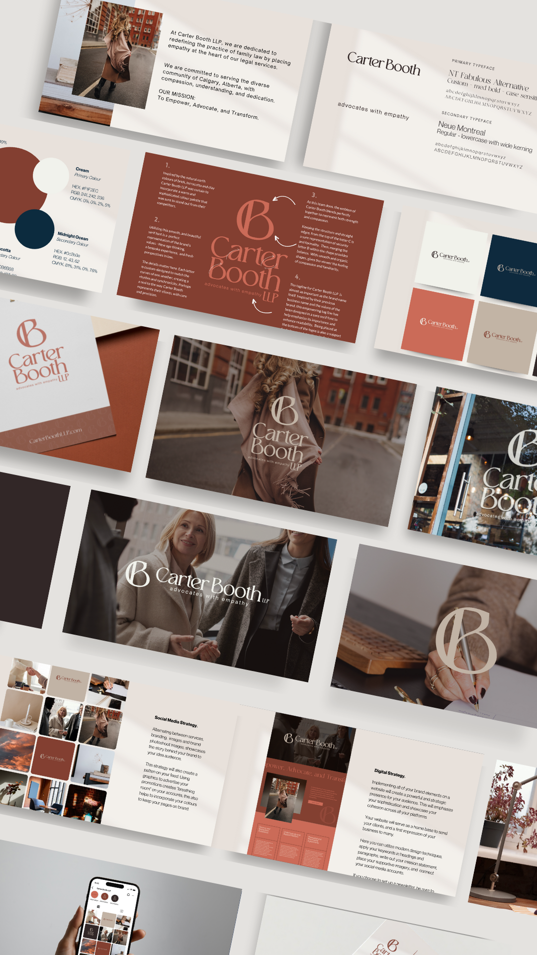 Carter Booth LLP Brand and Website Design