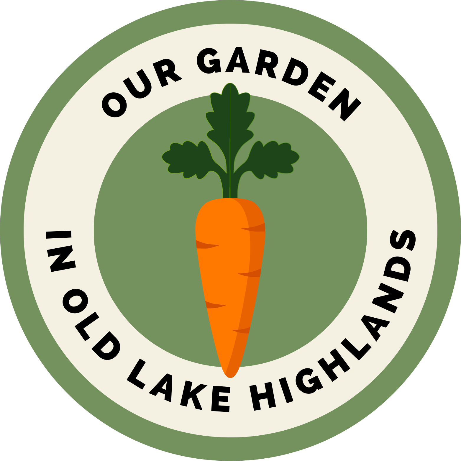 Our Garden in Old Lake Highlands, image size:1563x1563