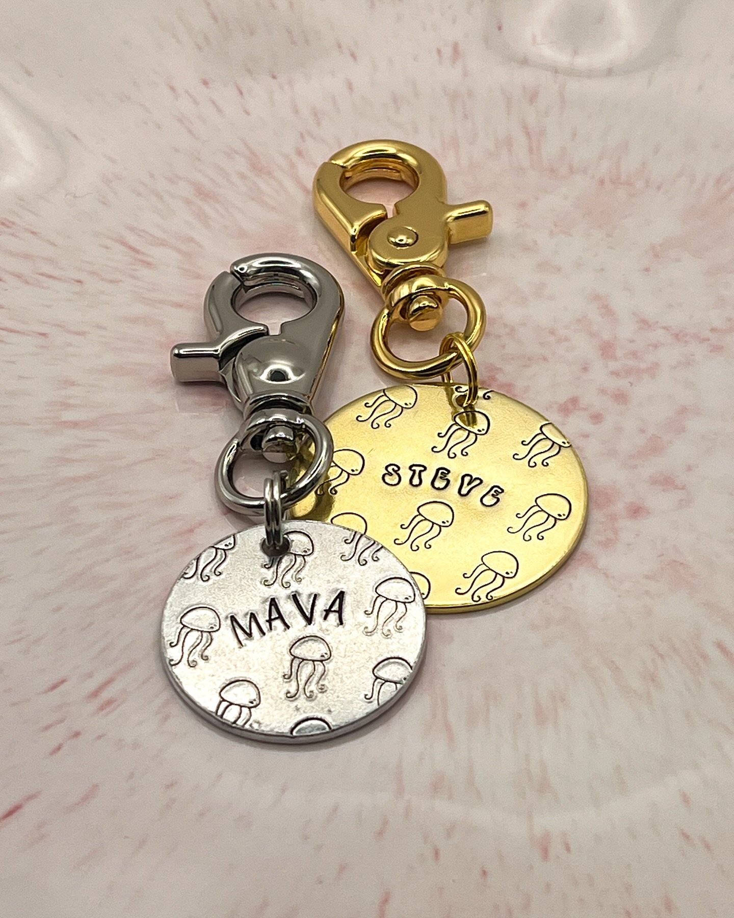 ready to make a splash this summer? 🪼 with over 15 fun and unique designs to choose from, there&rsquo;s a perfect tag for every pet!

due to increased turnaround times with our new protective coating, now&rsquo;s the best time to order your summer t