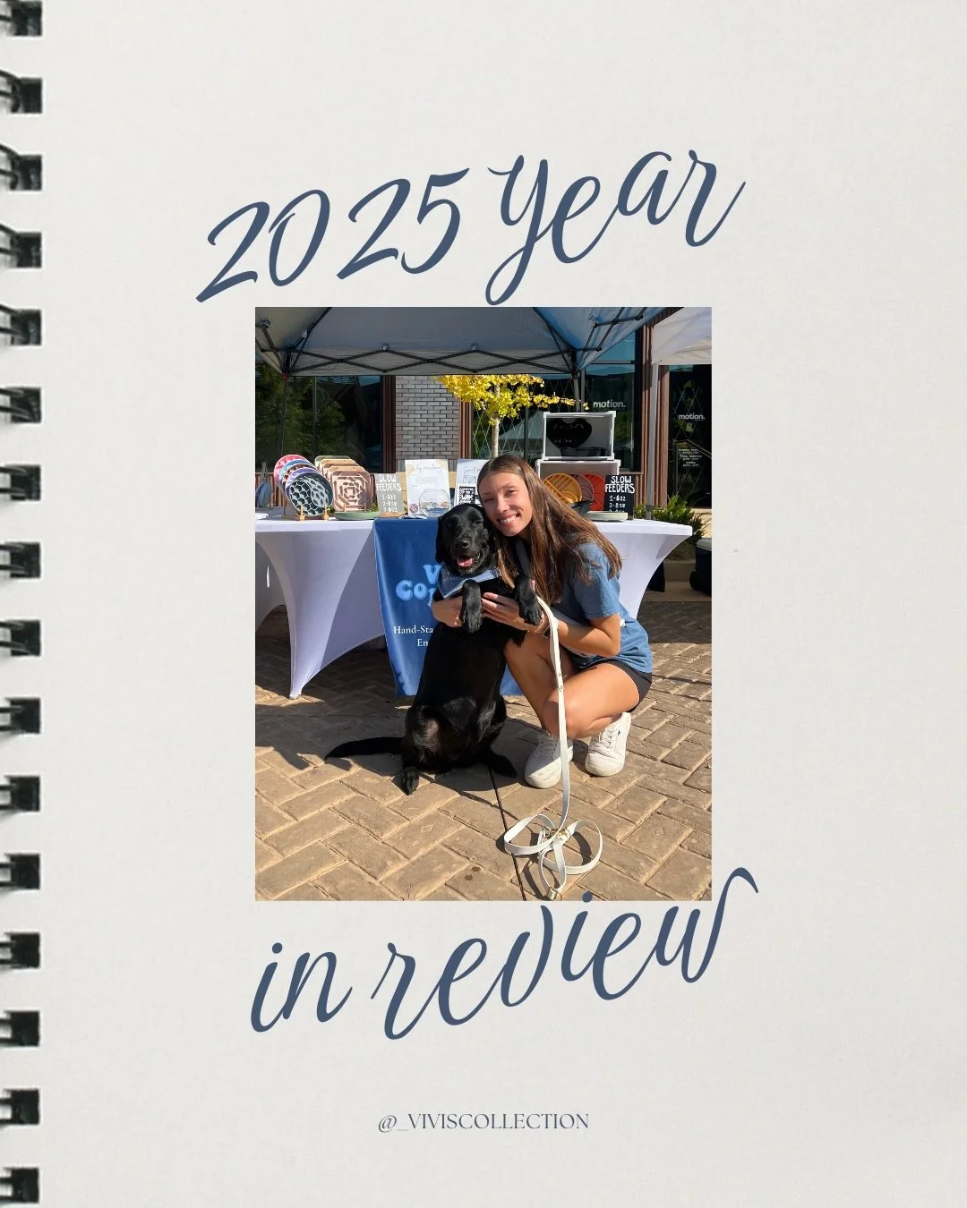 2025 year in review 🩵✨

this year looked a lot different for Vivi&rsquo;s Collection. sales dropped by almost half compared to 2024, and I&rsquo;d be lying if I said that didn&rsquo;t scare me. running a small business in 2025 was anything but easy 