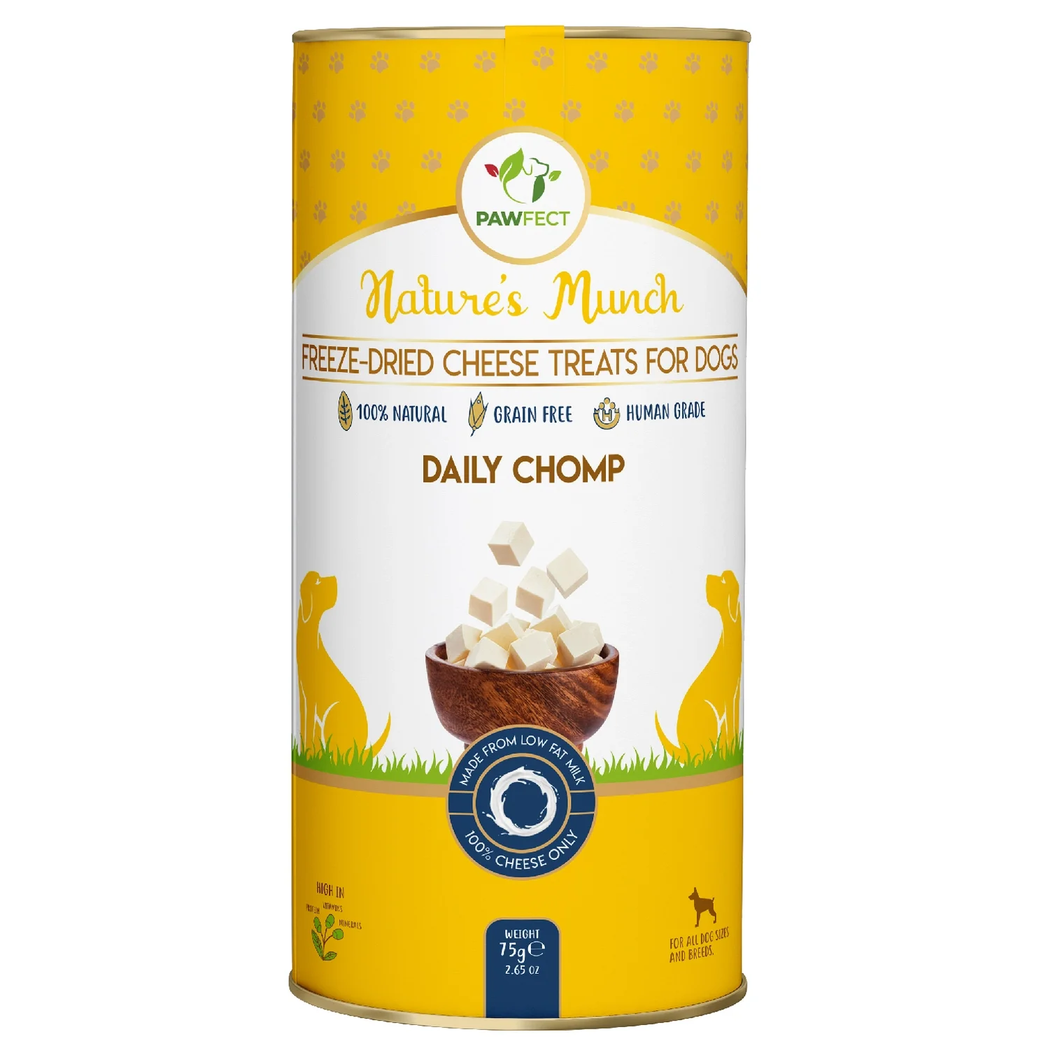 Pawfect Freeze-Dried Cheese Treats | Daily Chomp| Dog Treats