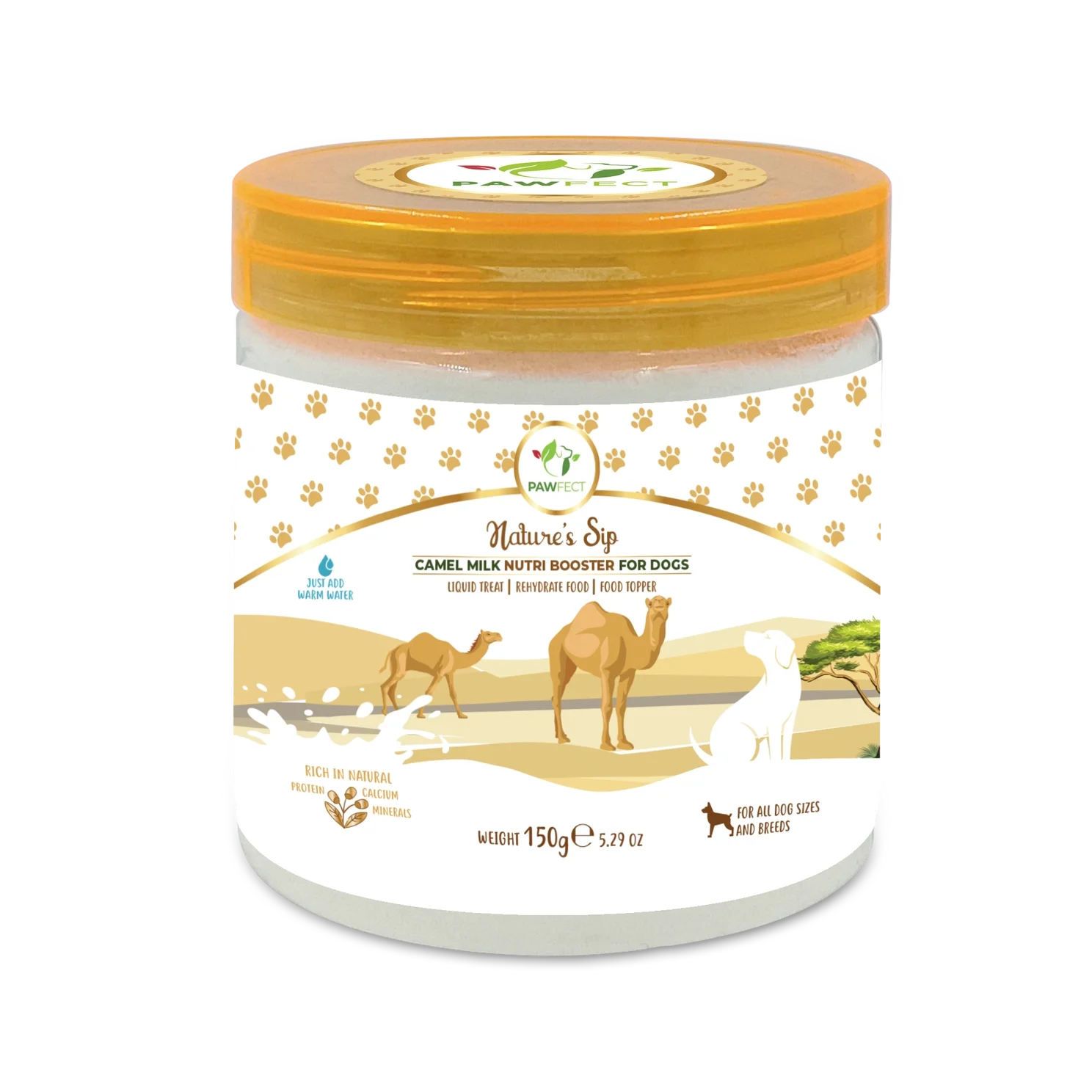 Pawfect Nature's Sip 100% Natural Camel Milk Powder | For Dogs & Cats