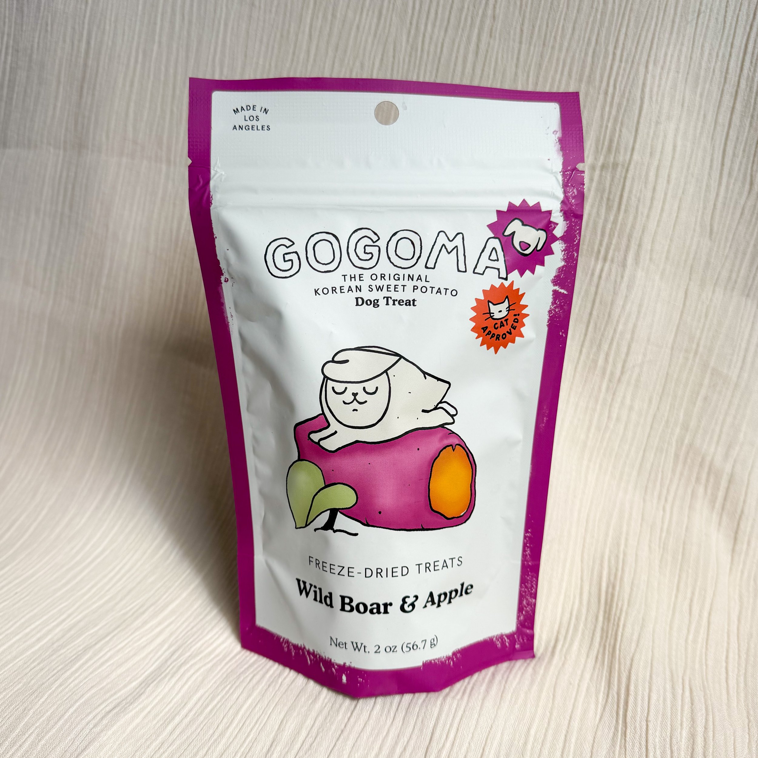 Gogoma Wild Boar & Apple | Freeze-Dried Treats