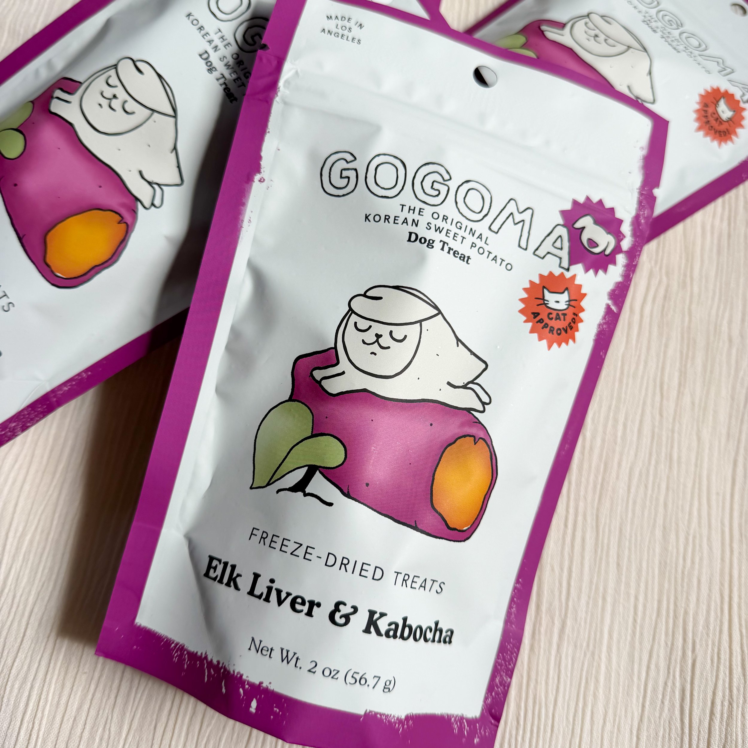 Gogoma Elk Liver & Kabocha Squash | Freeze-Dried Treats