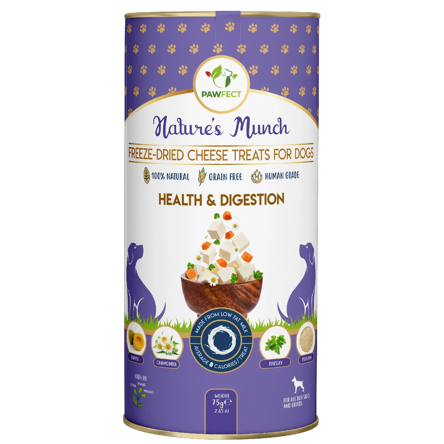 Pawfect Freeze-Dried Cheese Treats | Health & Digestion | Dog Treats