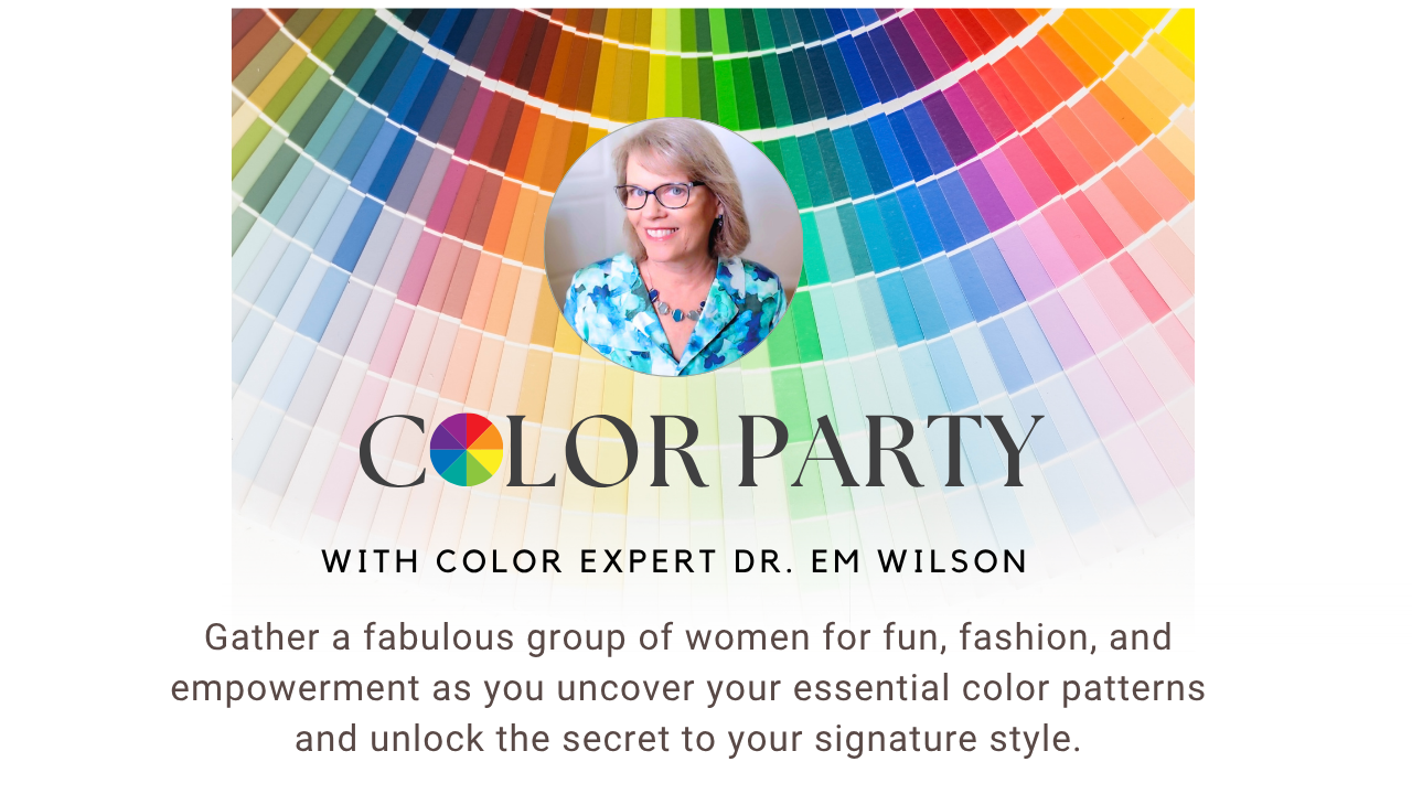 color party information for groups wanting personal color analysis
