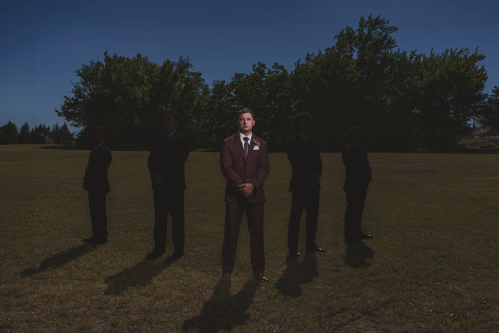 Groom w/groomsmen
